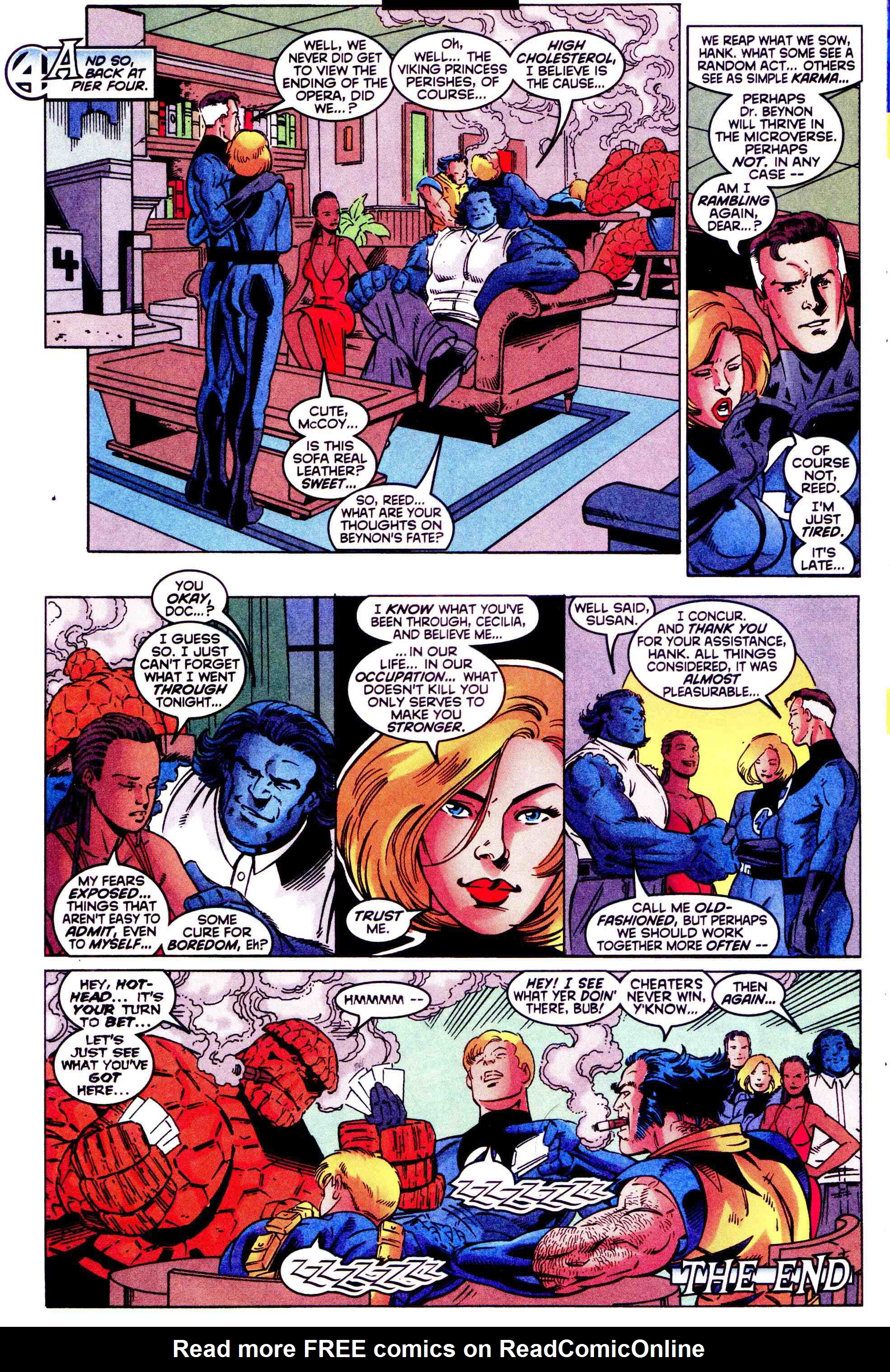 Read online X-Men Annual comic -  Issue #22 - 42