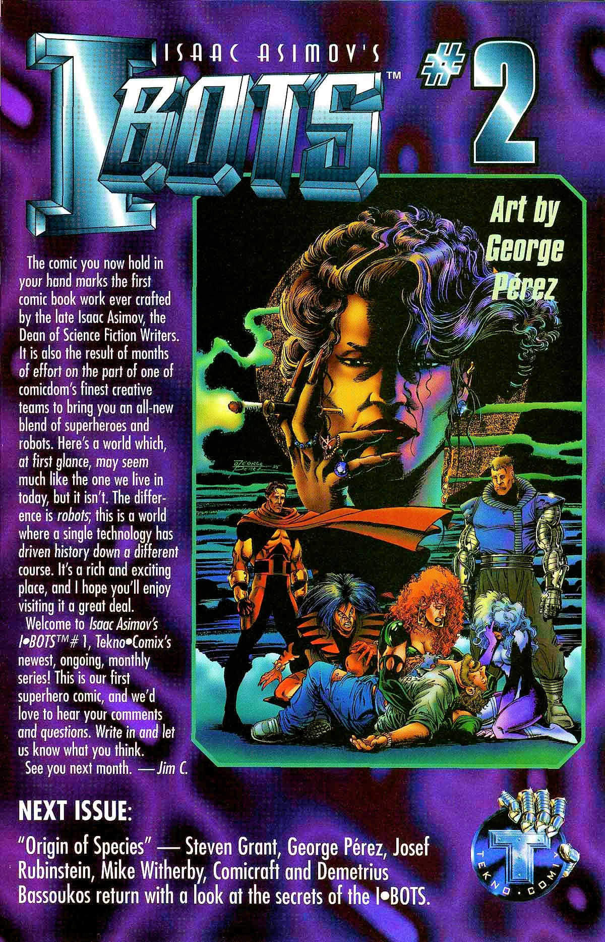 Read online Isaac Asimov's I-Bots comic -  Issue #1 - 29