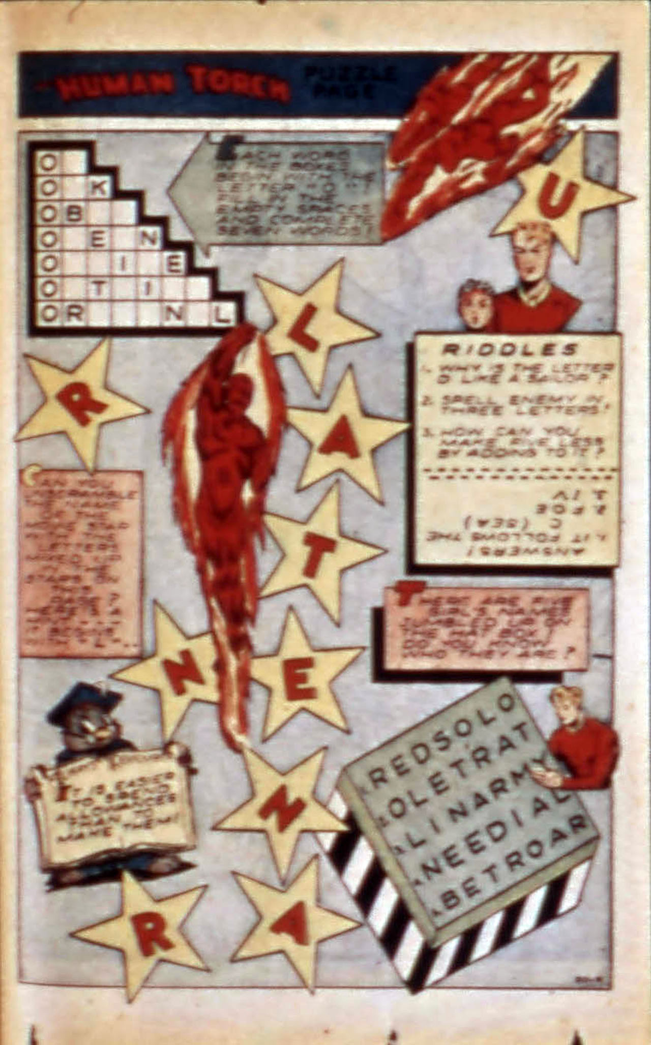 Read online The Human Torch (1940) comic -  Issue #22 - 37