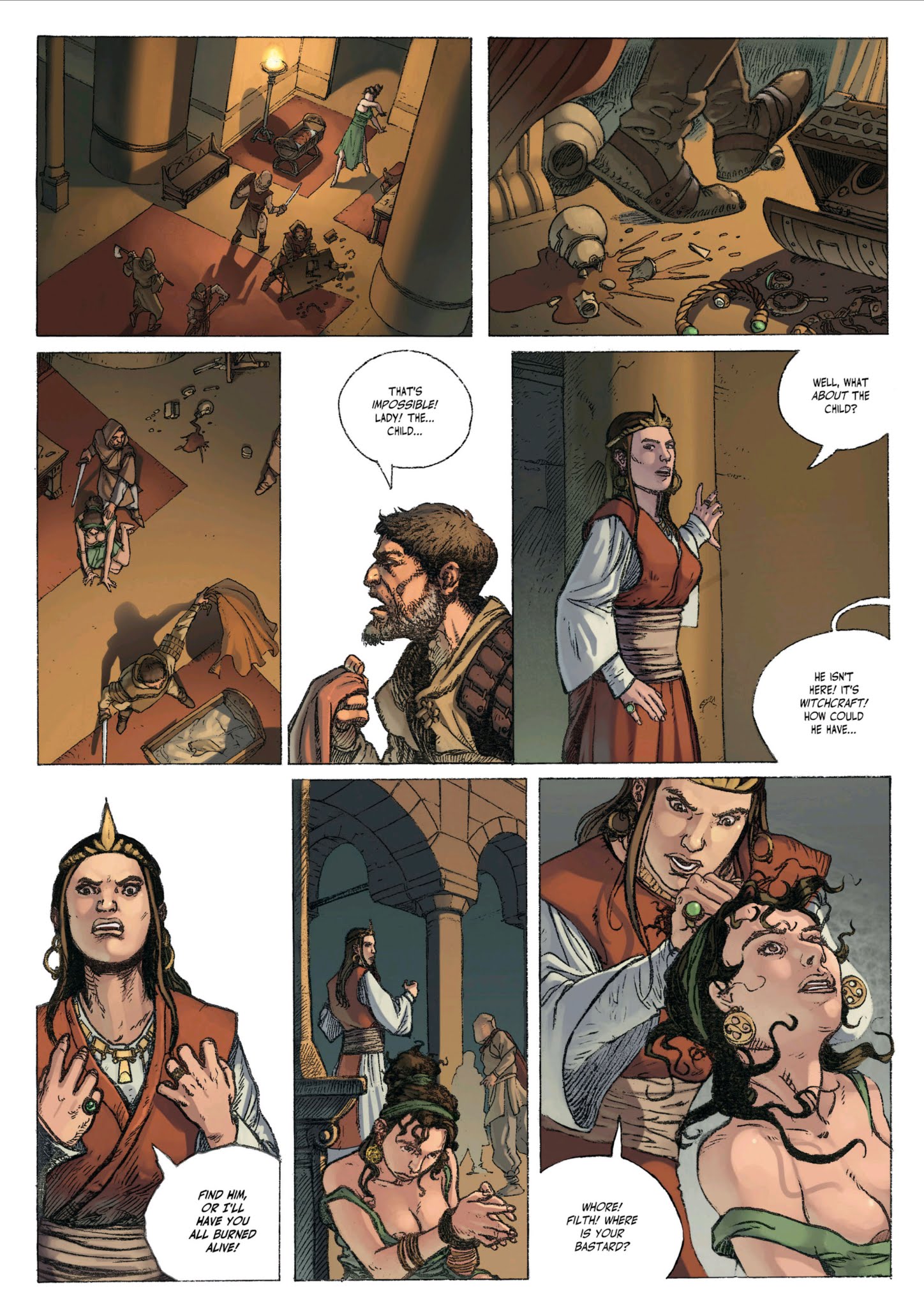 Read online Throne of Ice comic -  Issue #1 - 8