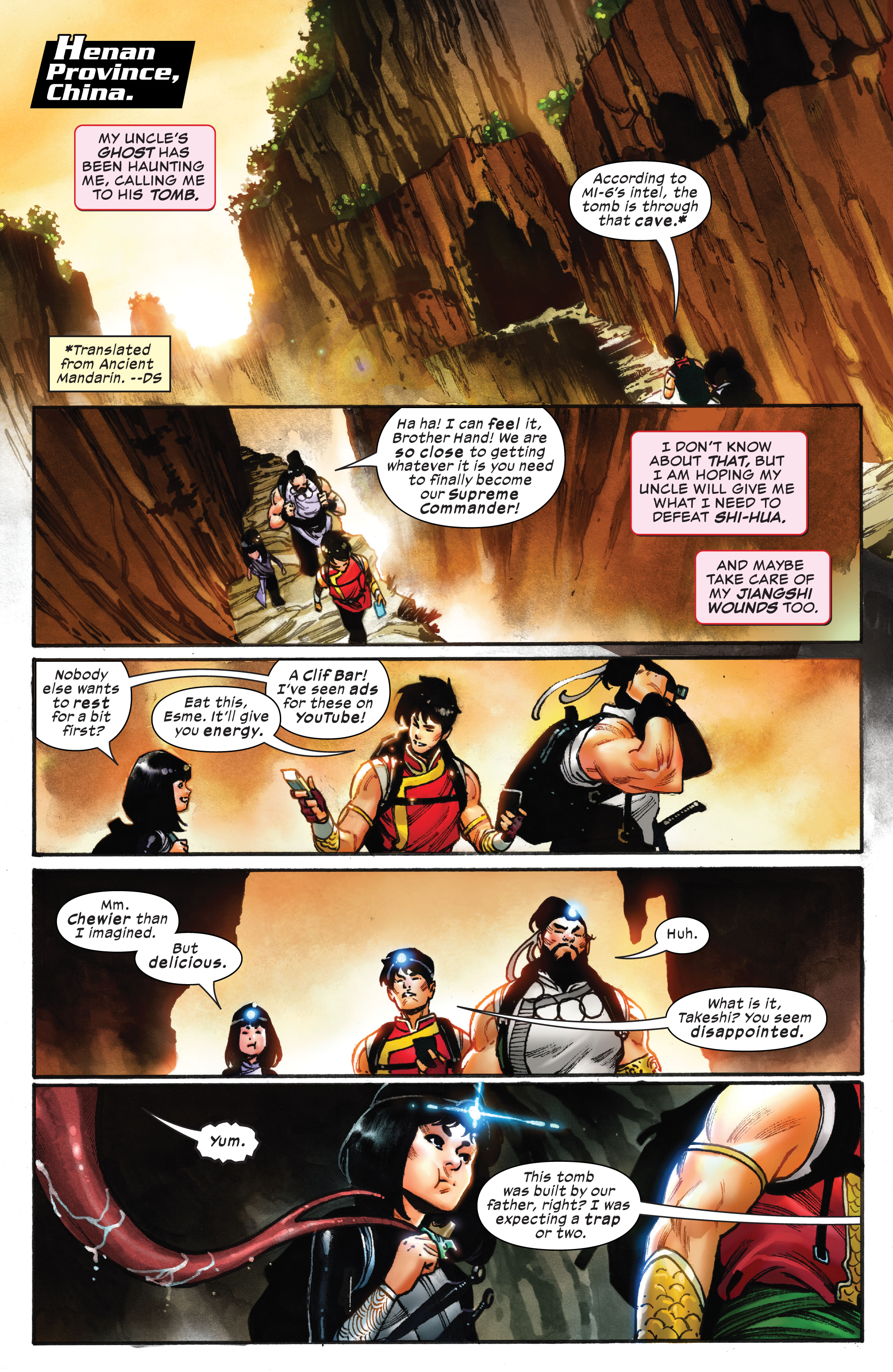 Read online Shang-Chi (2020) comic -  Issue #4 - 3