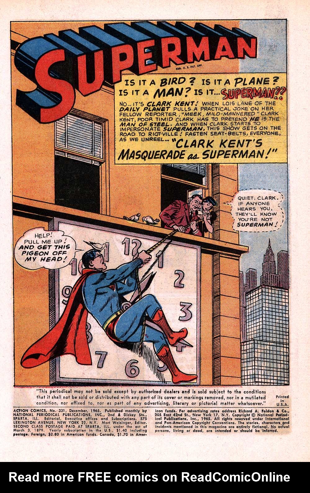 Action Comics (1938) 331 Page 1