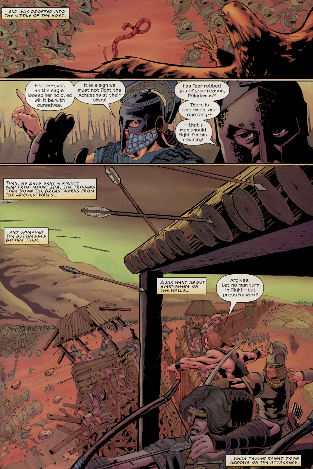 Read online The Iliad comic -  Issue #4 - 21