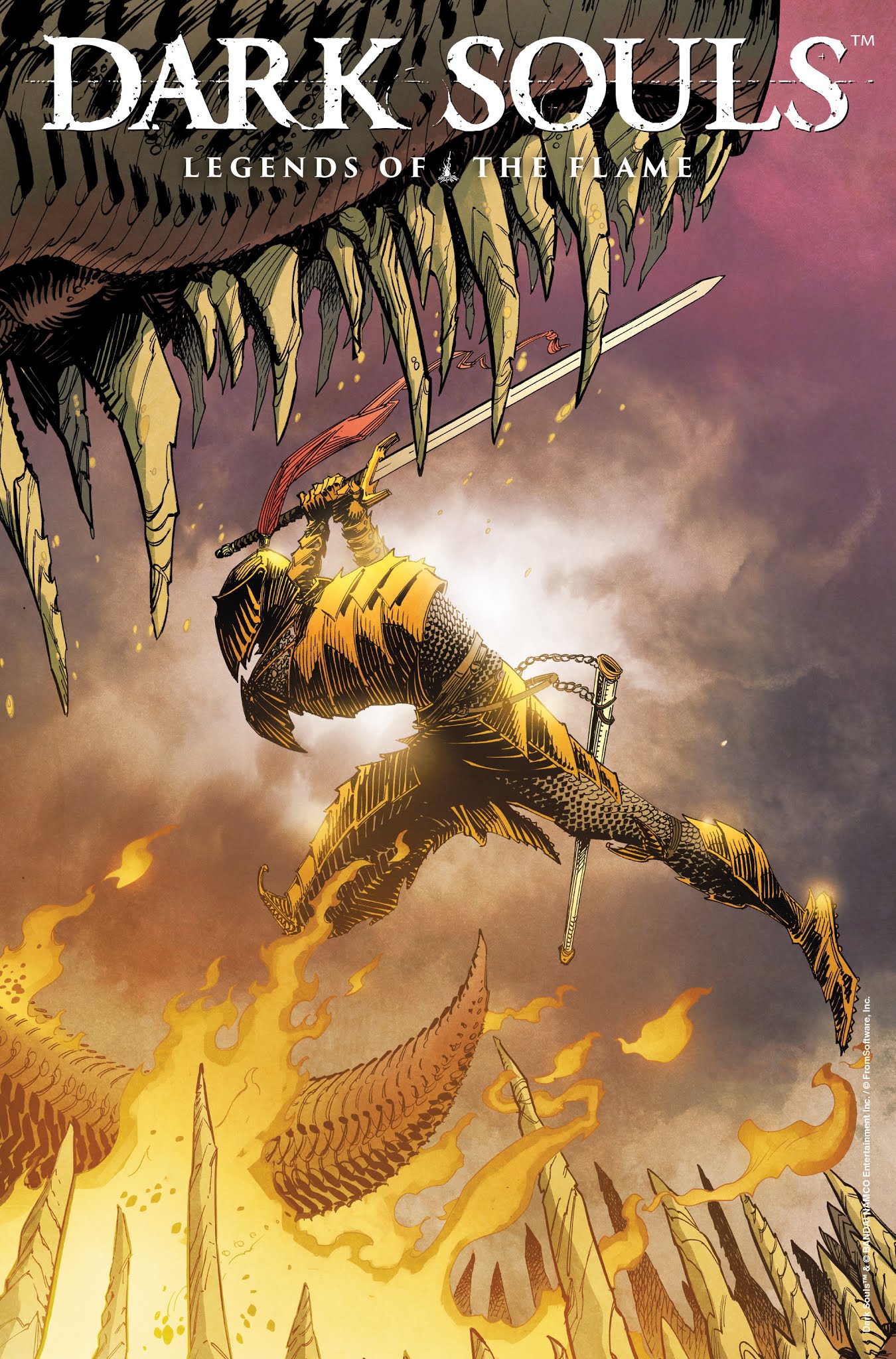 Read online Dark Souls: Legends of the Flame comic -  Issue #2 - 3