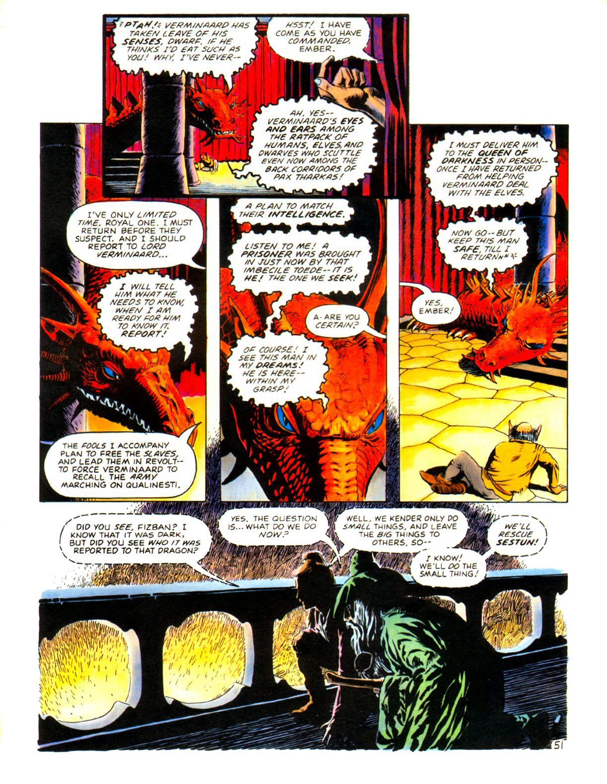 Read online Dragonlance Saga comic -  Issue #2 - 56
