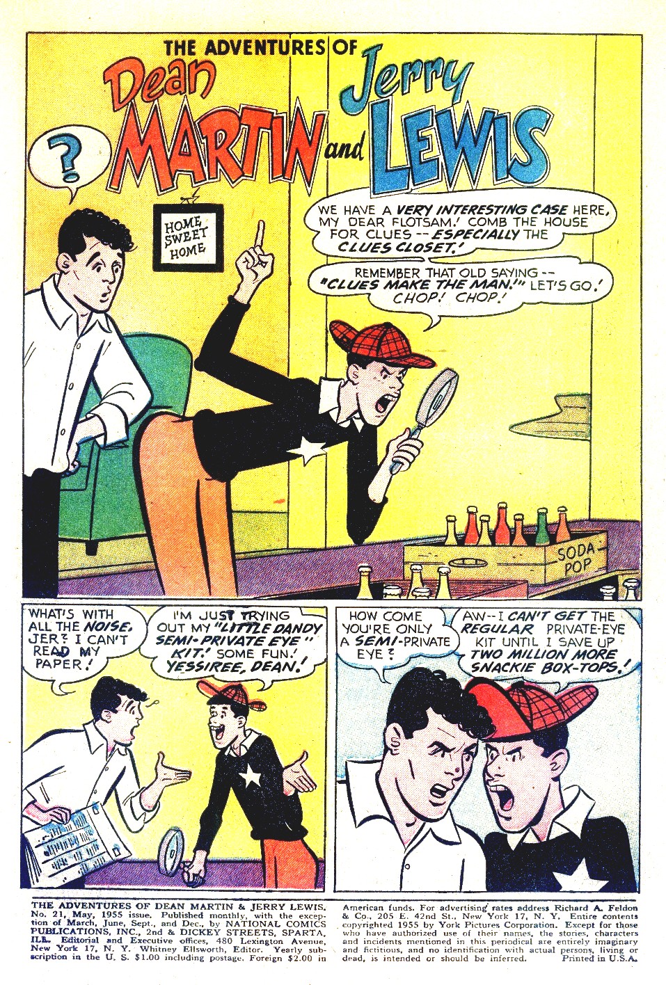 Read online The Adventures of Dean Martin and Jerry Lewis comic -  Issue #21 - 3