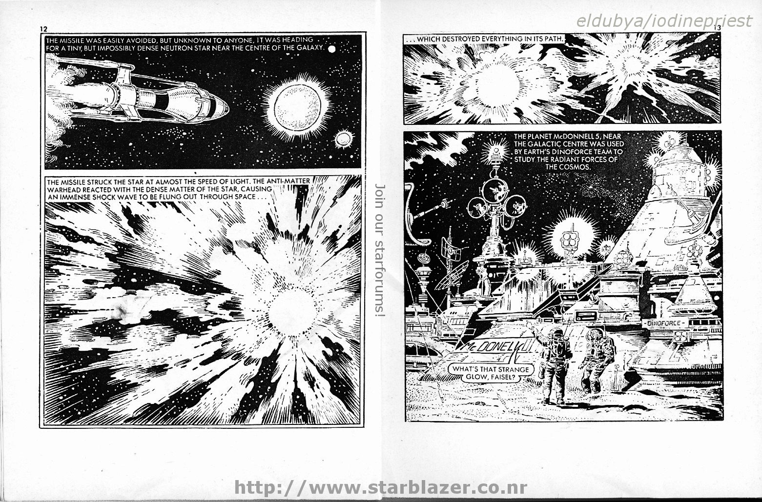 Read online Starblazer comic -  Issue #107 - 8