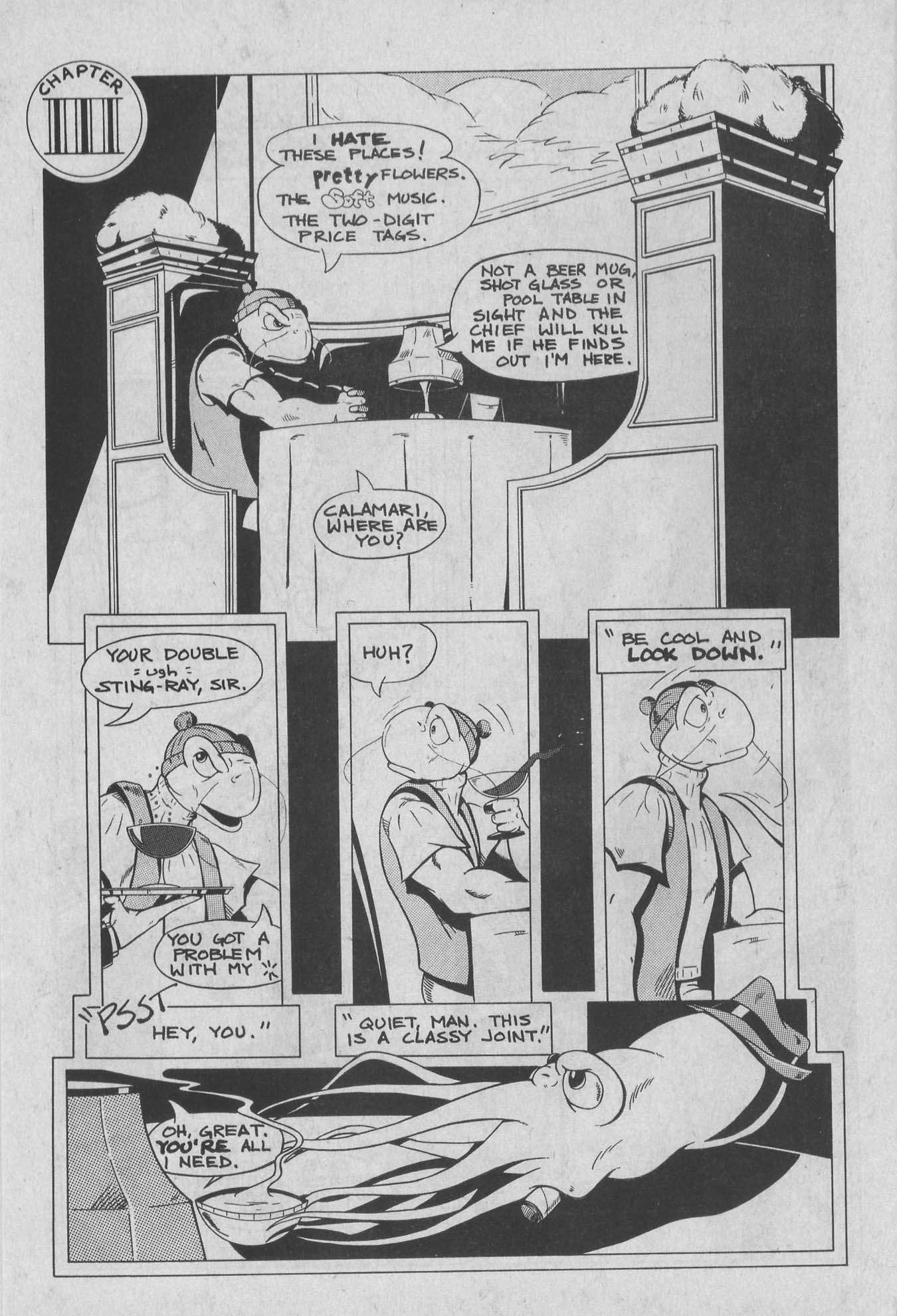 Read online The Fish Police comic -  Issue #1 - 18