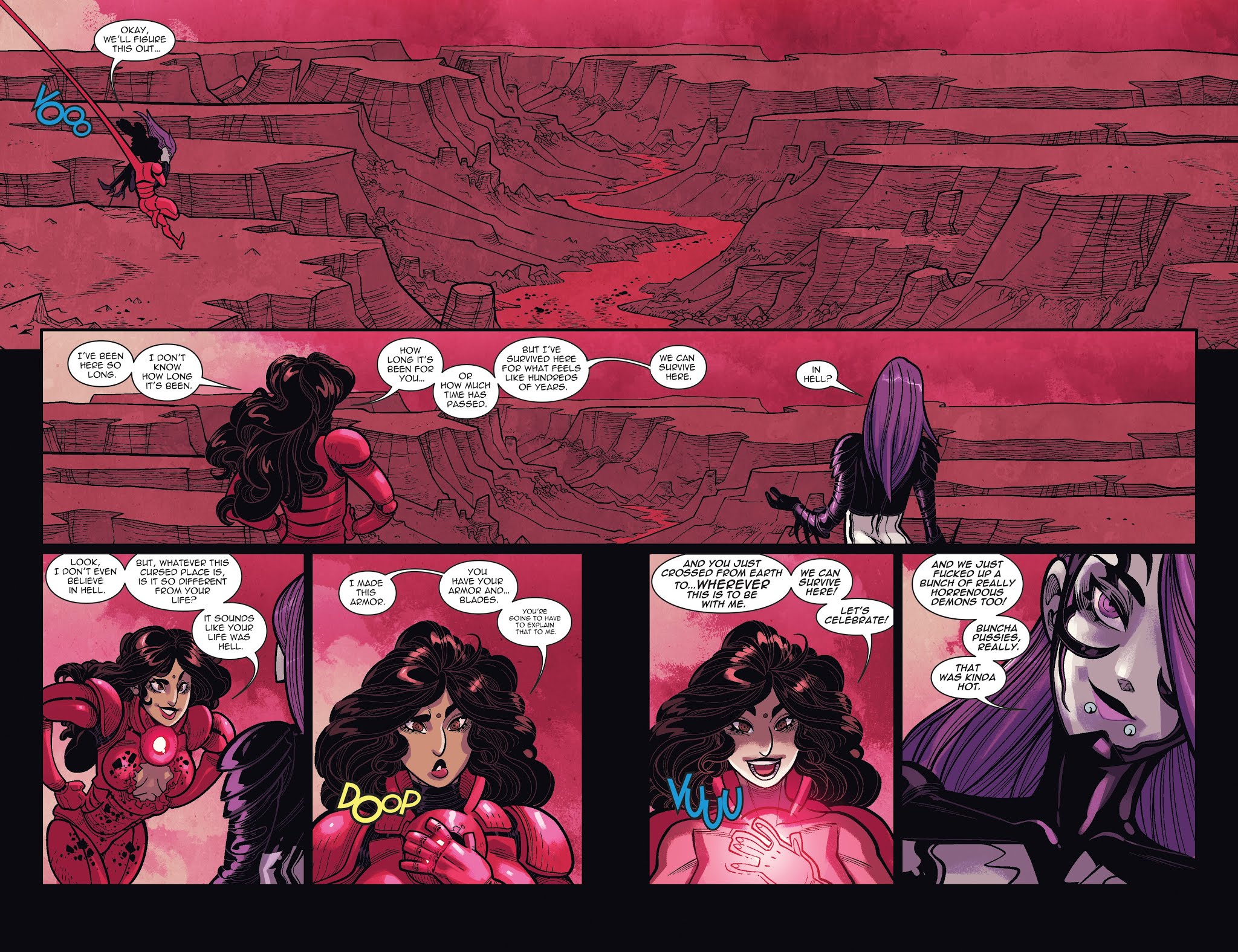 Read online Vampblade Season 3 comic -  Issue #8 - 23