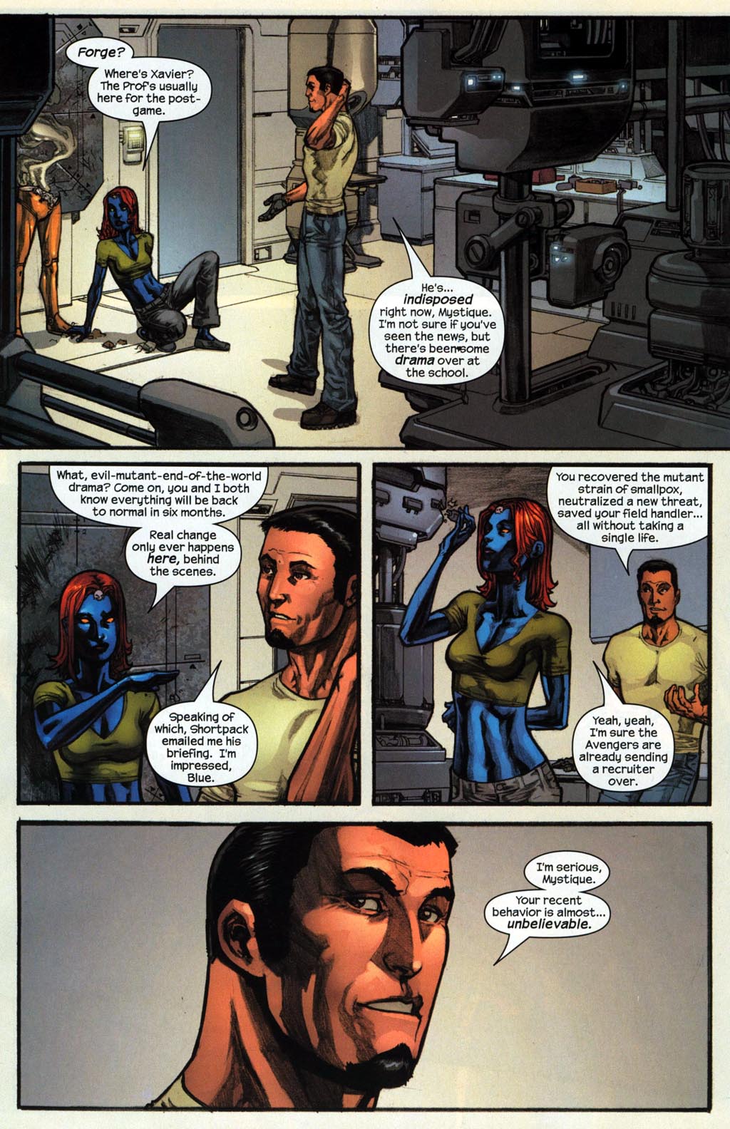 Read online Mystique comic -  Issue #10 - 22
