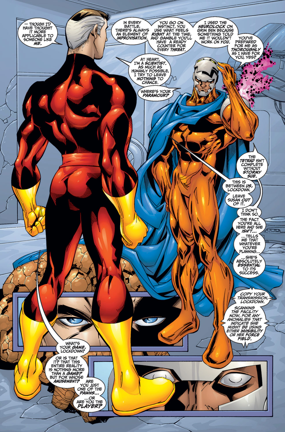 Read online Fantastic Four (1998) comic -  Issue #18 - 19