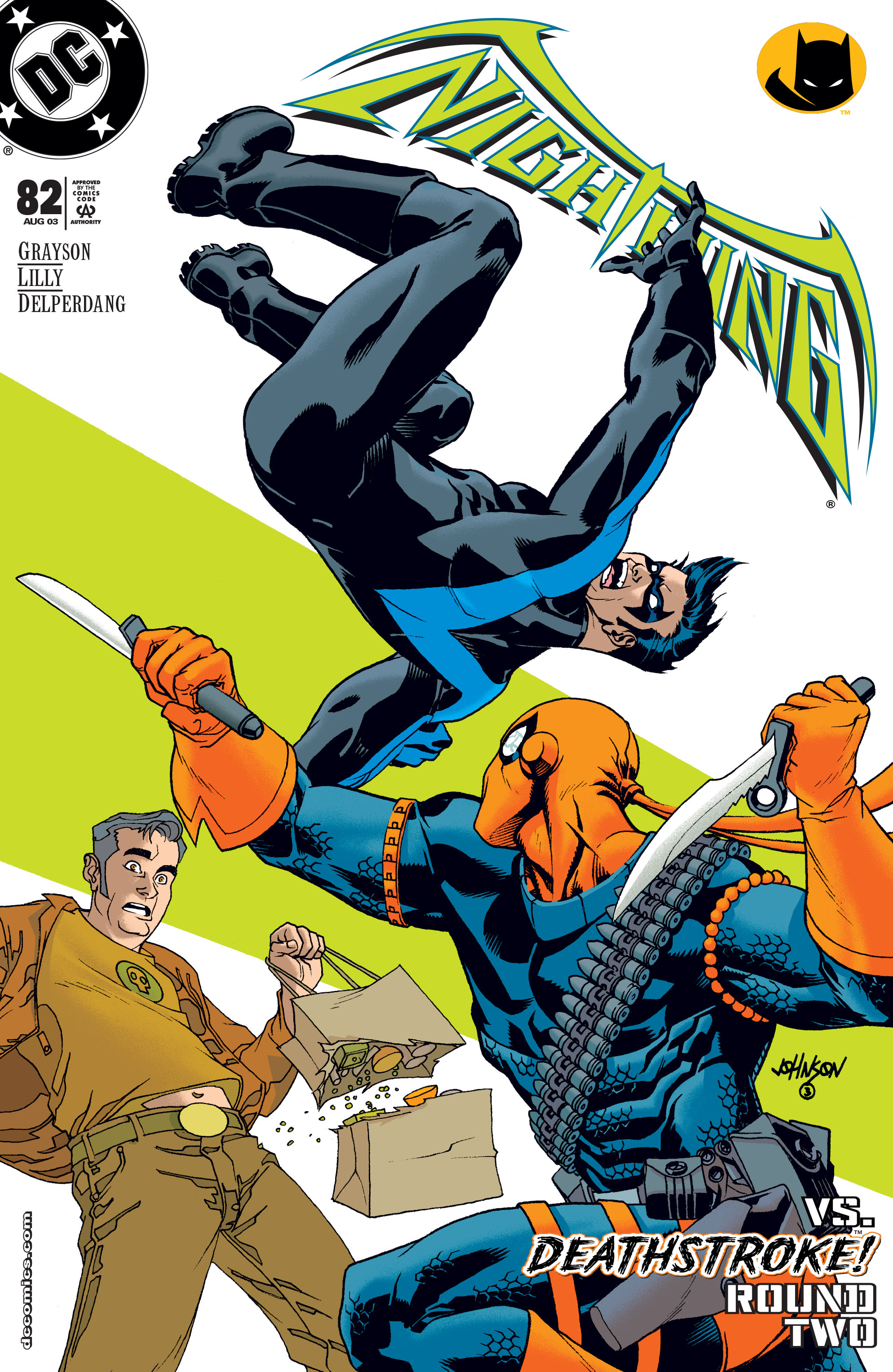 Read online Nightwing (1996) comic -  Issue #82 - 1