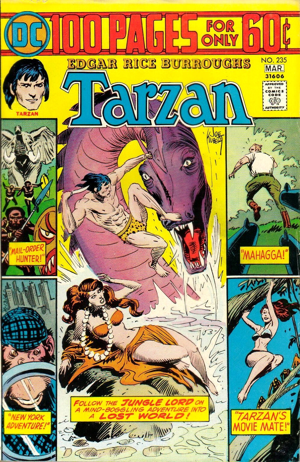 Read online Tarzan (1972) comic -  Issue #235 - 1