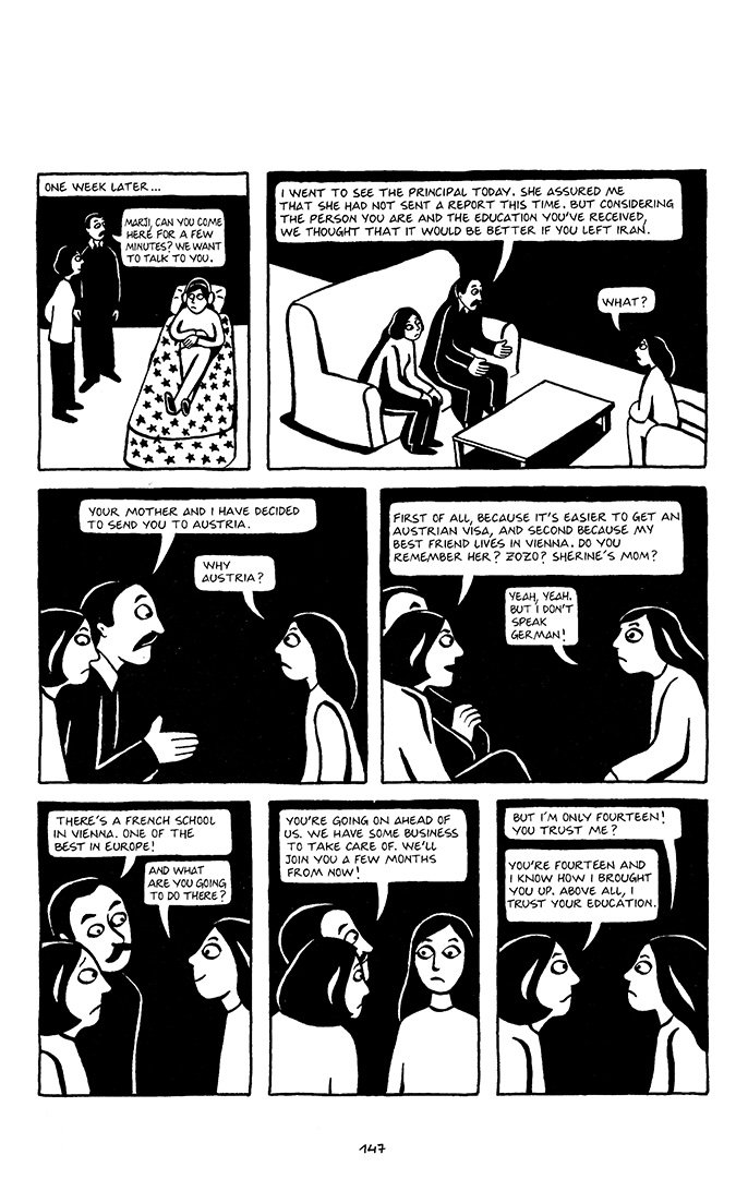 Read online Persepolis comic -  Issue # TPB 1 - 150