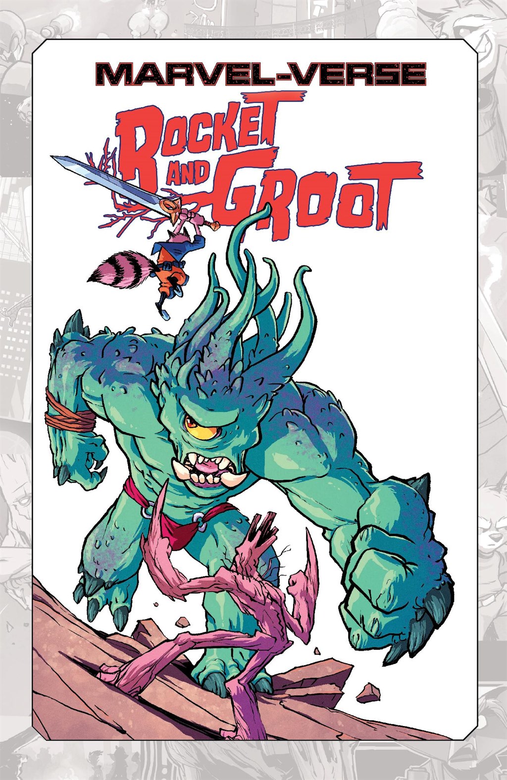 Read online Marvel-Verse: Rocket & Groot comic -  Issue # TPB - 2
