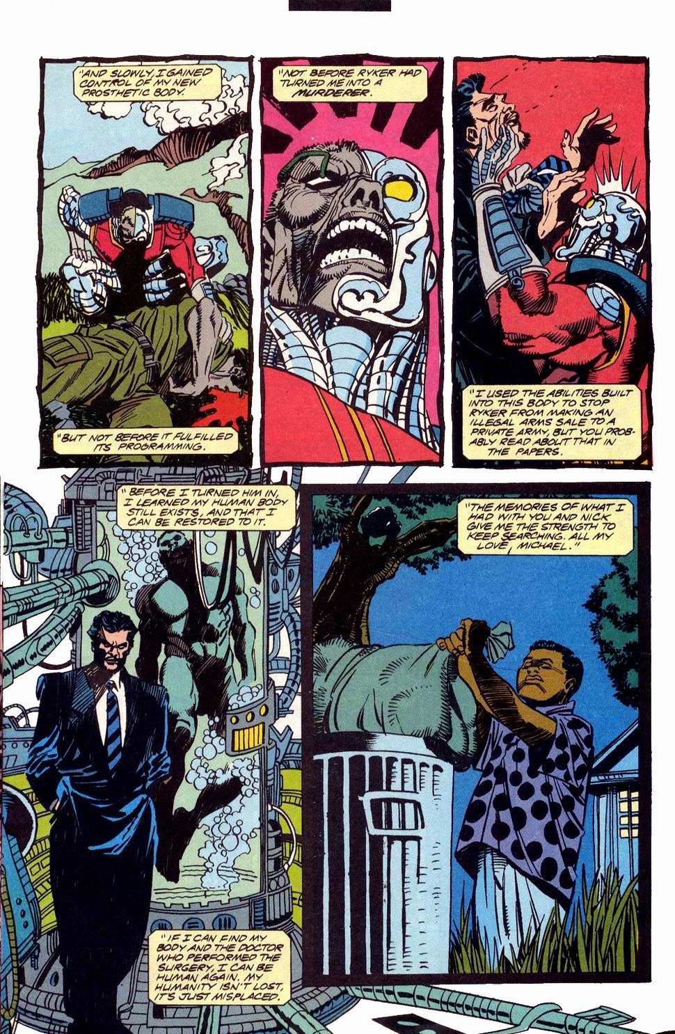 Read online Deathlok (1991) comic -  Issue #1 - 8