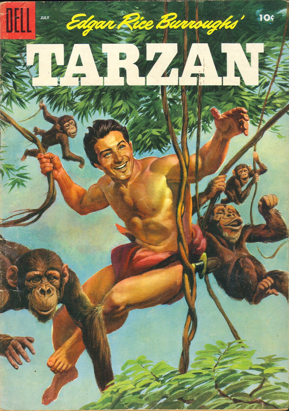 Read online Tarzan (1948) comic -  Issue #70 - 1