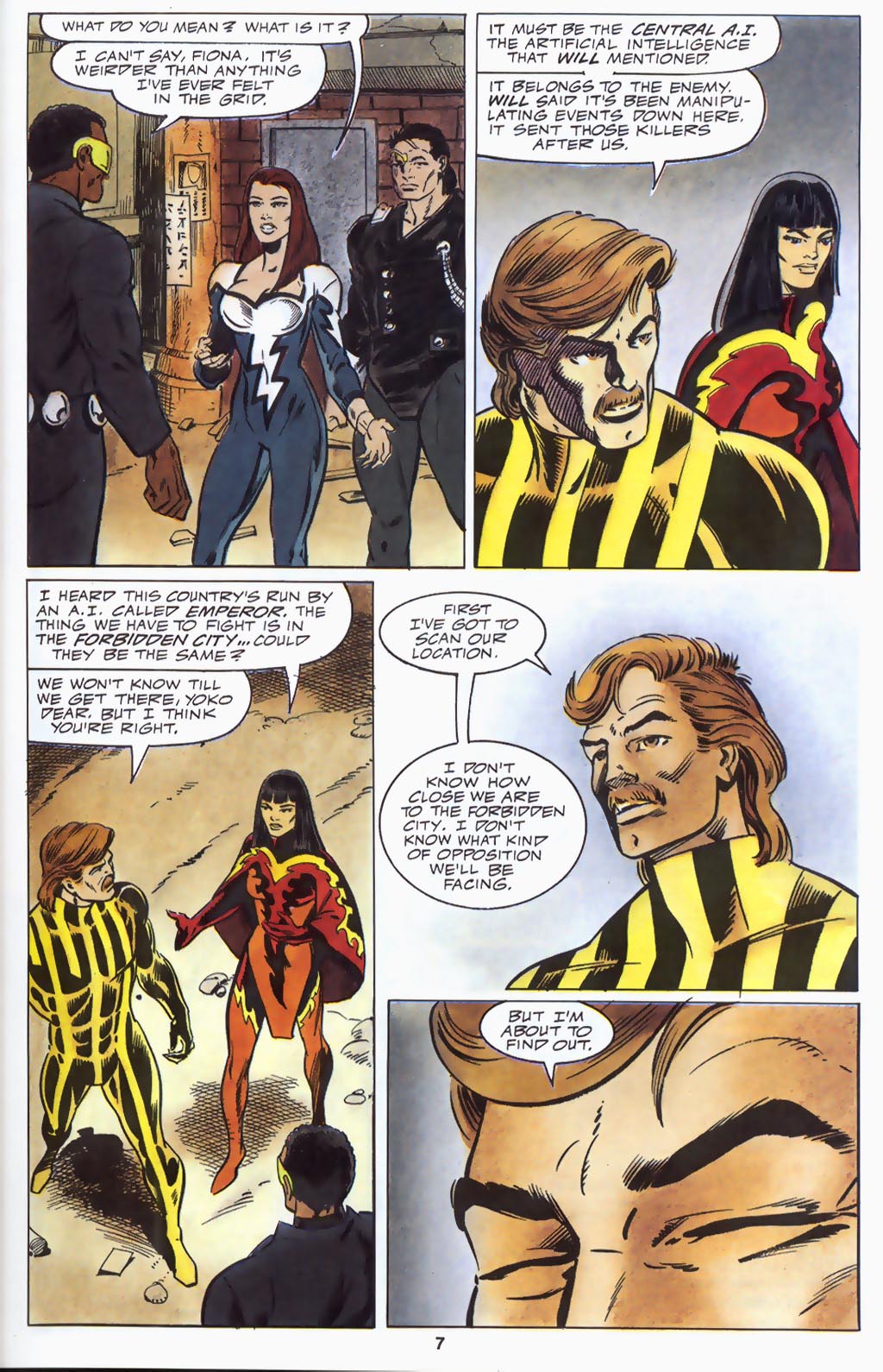 Read online Strikeforce: Morituri Electric Undertow comic -  Issue #4 - 8
