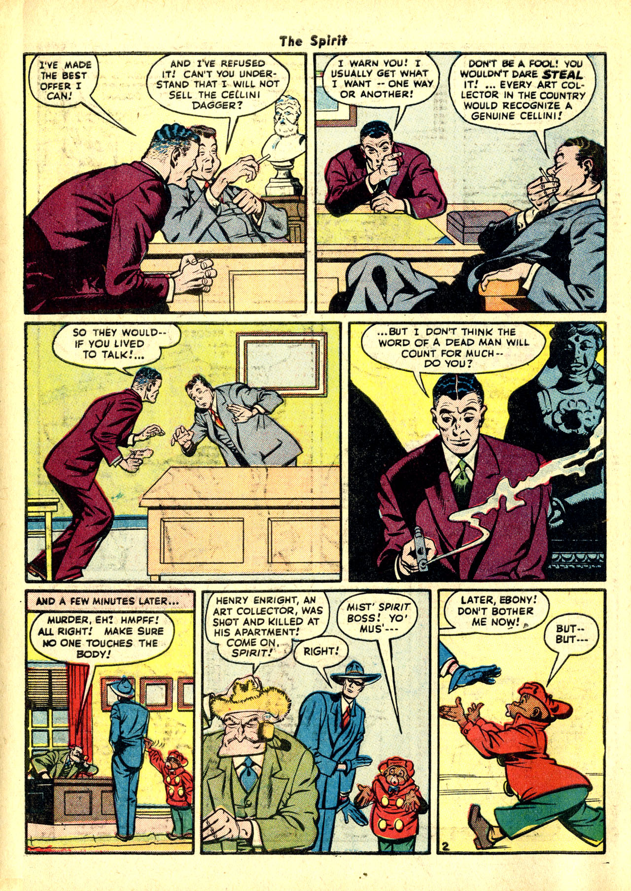 Read online The Spirit (1944) comic -  Issue #7 - 4