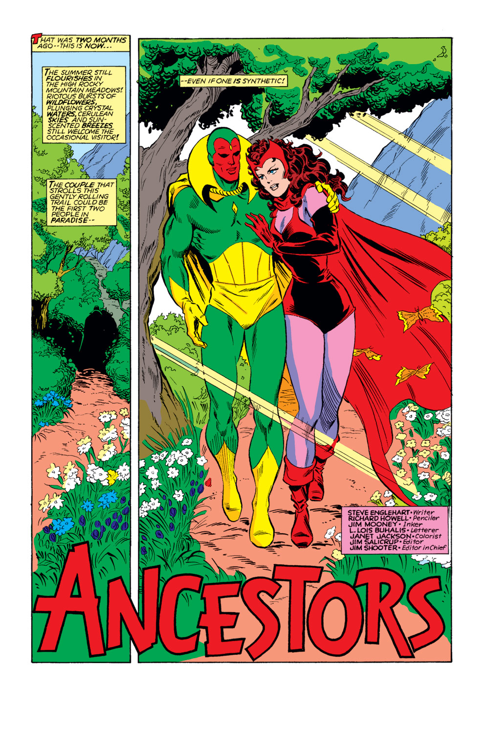 Read online The Vision and the Scarlet Witch (1985) comic -  Issue #3 - 4