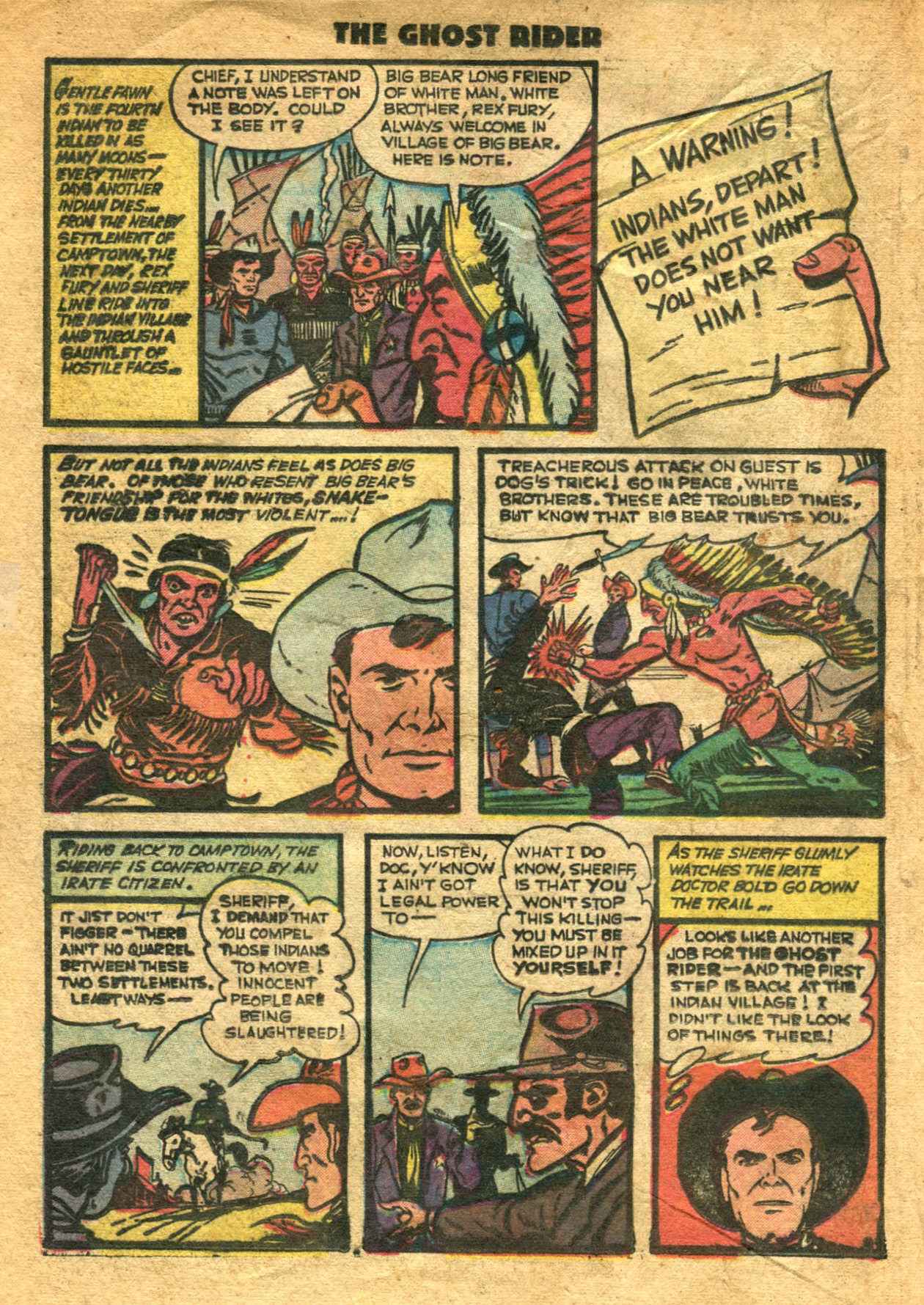 Read online The Ghost Rider (1950) comic -  Issue #5 - 4