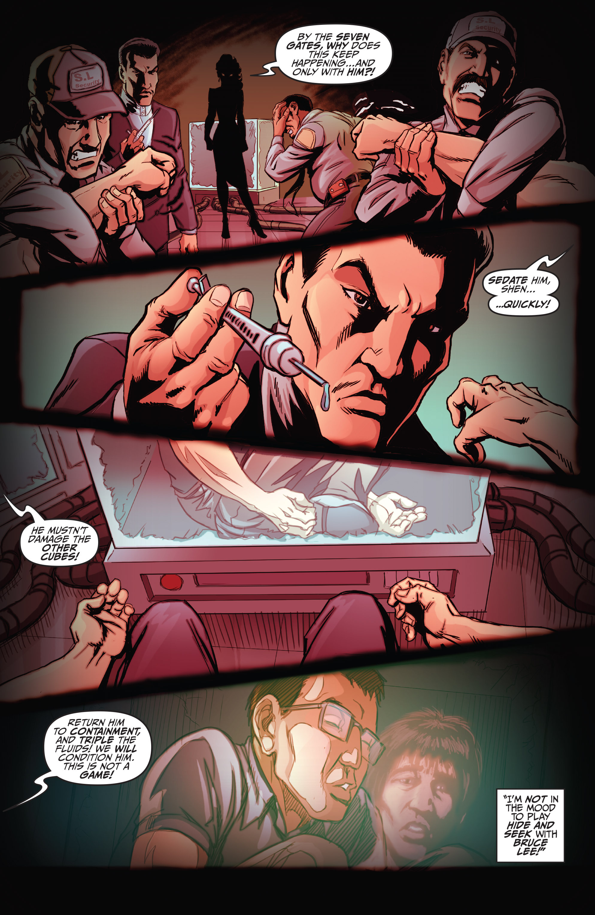 Read online Bruce Lee: The Dragon Rises comic -  Issue #2 - 22