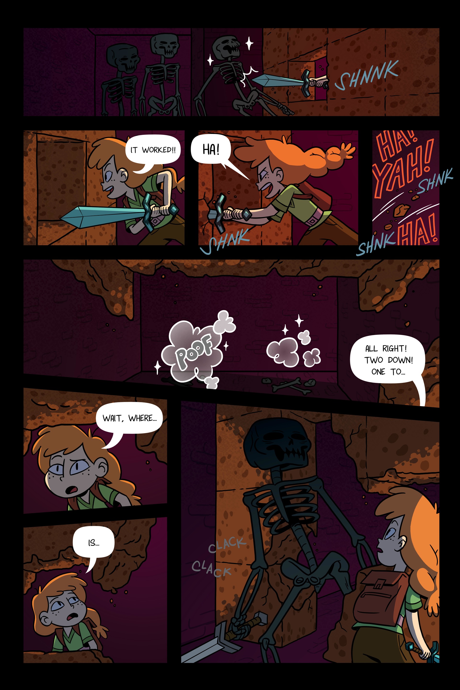 Read online Minecraft: Open World – Into the Nether comic -  Issue # TPB - 51