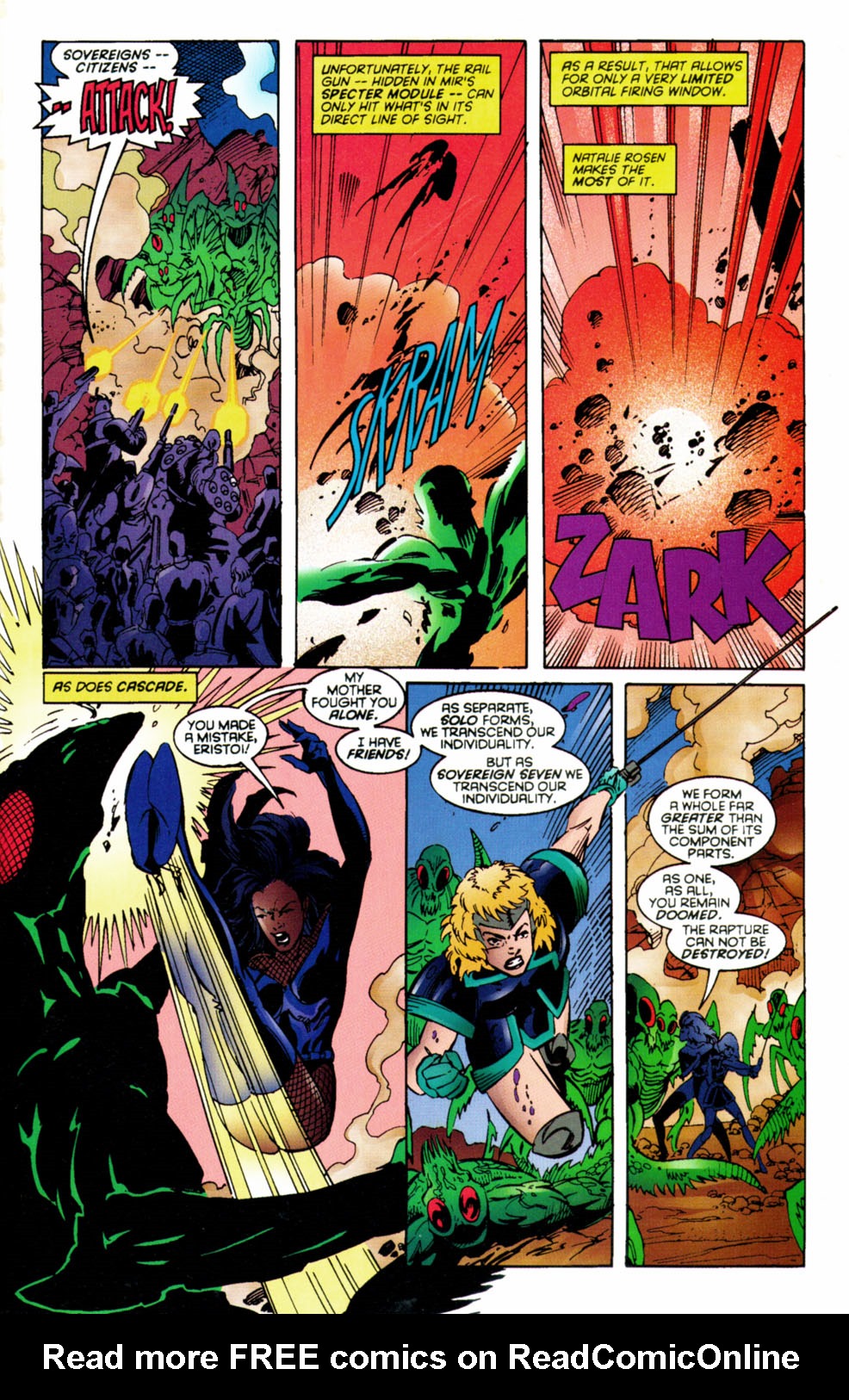 Read online Sovereign Seven comic -  Issue #36 - 21