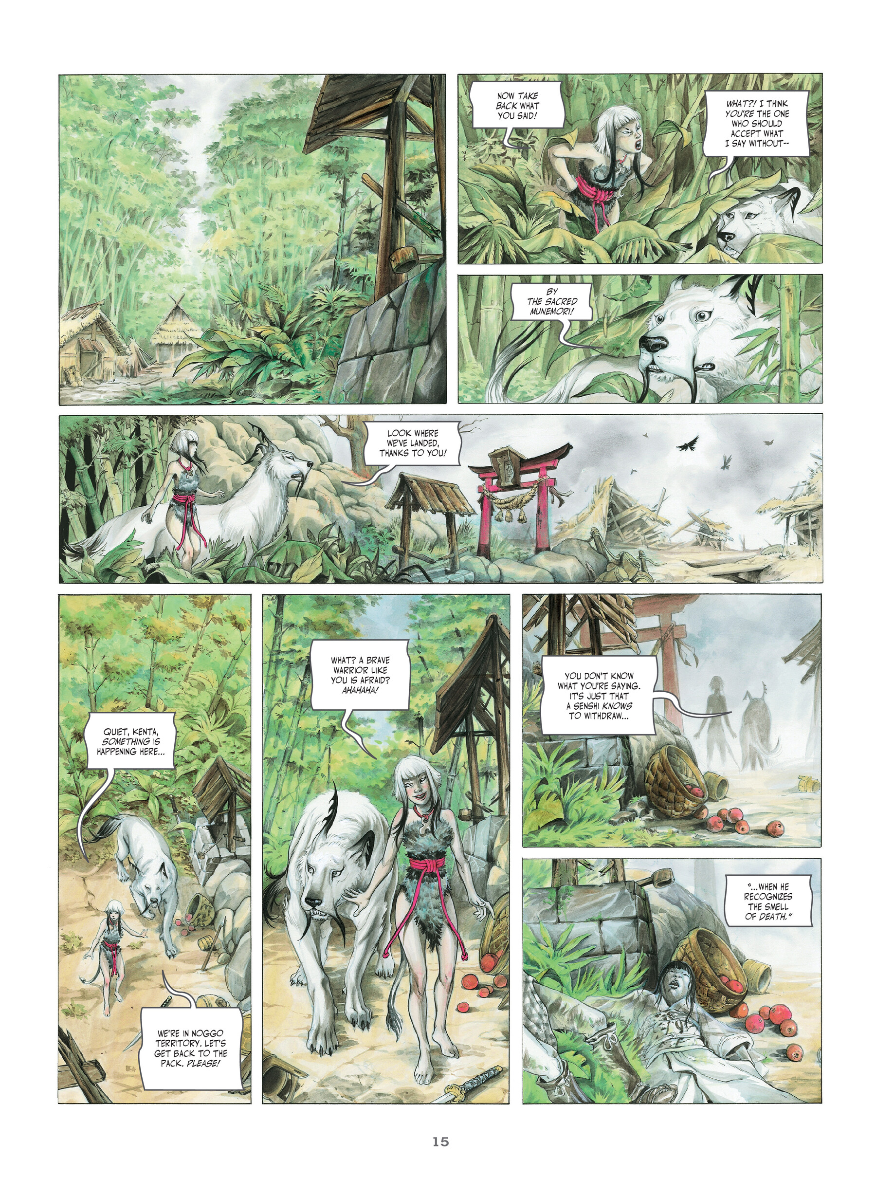 Read online Legends of the Pierced Veil: Izuna comic -  Issue # TPB (Part 1) - 16