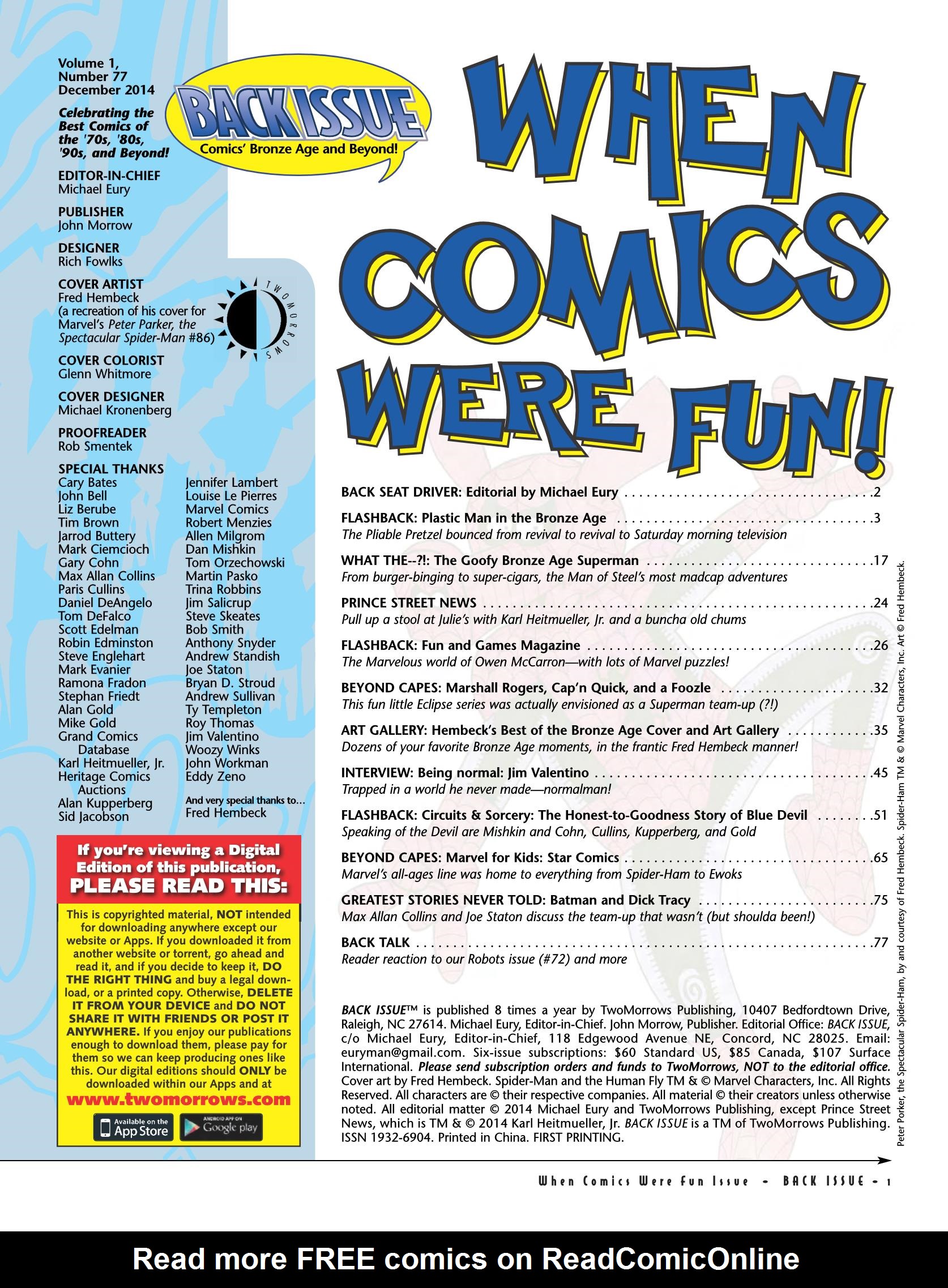 Read online Back Issue comic -  Issue #77 - 23