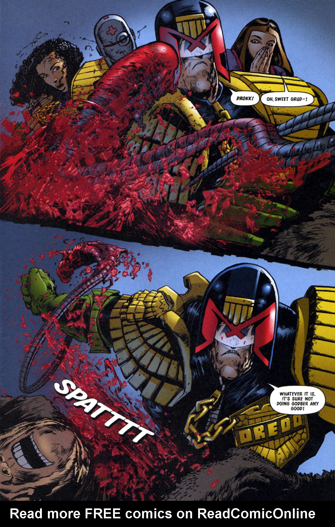 Read online Judge Dredd Vs. Aliens:  Incubus comic -  Issue #1 - 11