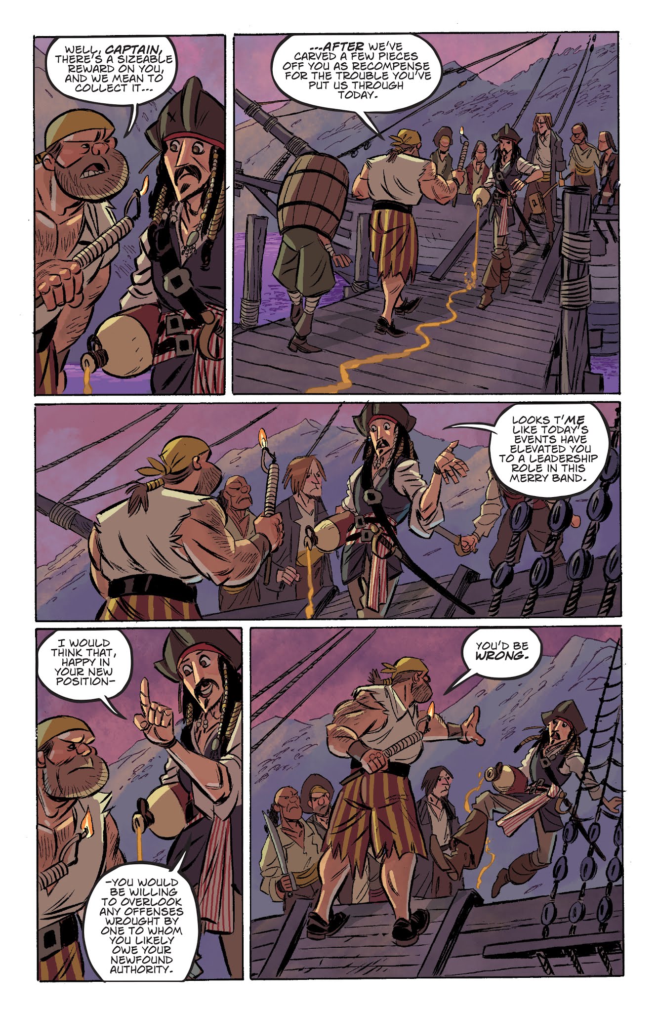 Read online Disney Pirates of the Caribbean comic -  Issue #2 - 23