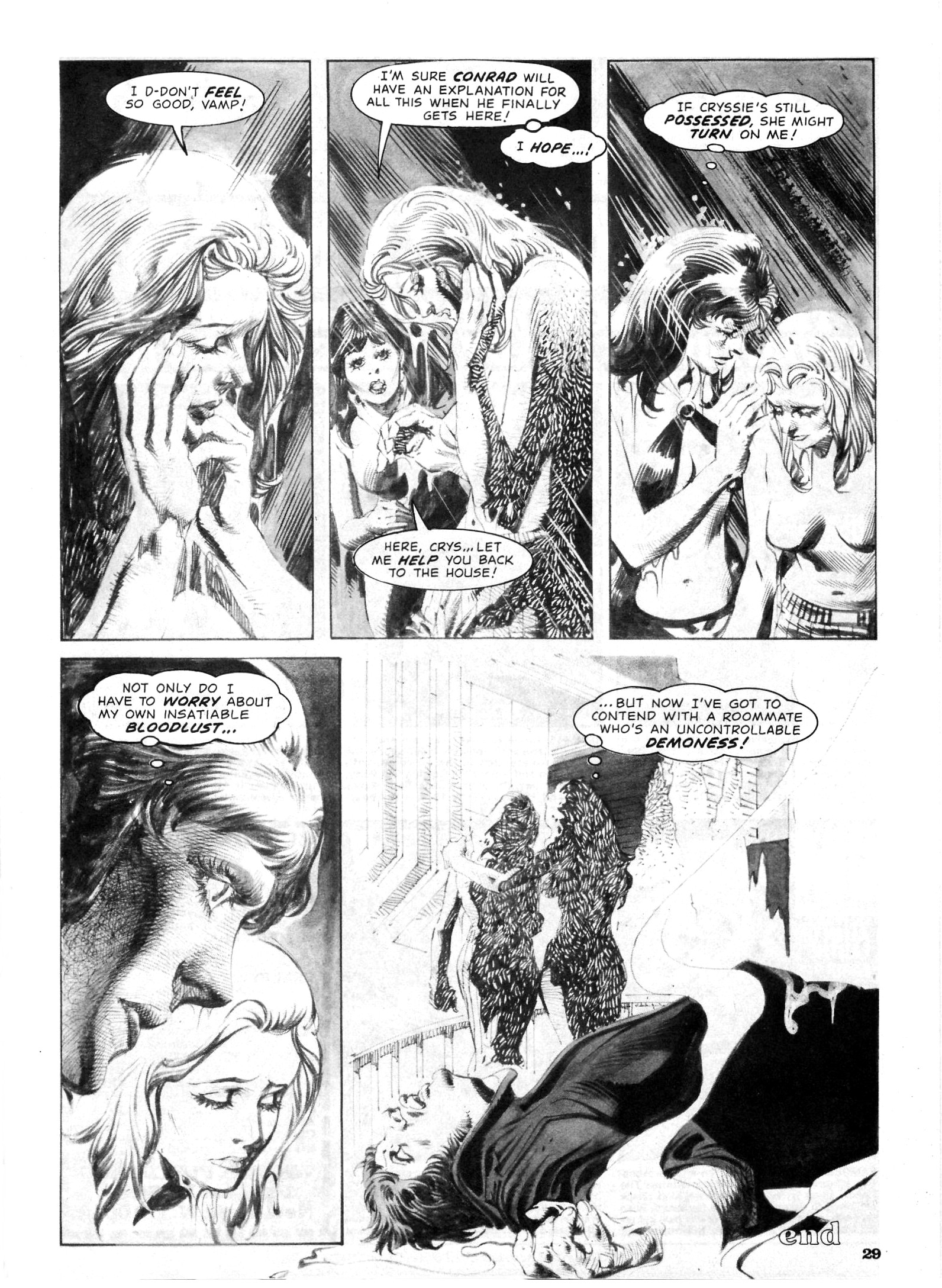 Read online Vampirella (1969) comic -  Issue #92 - 29