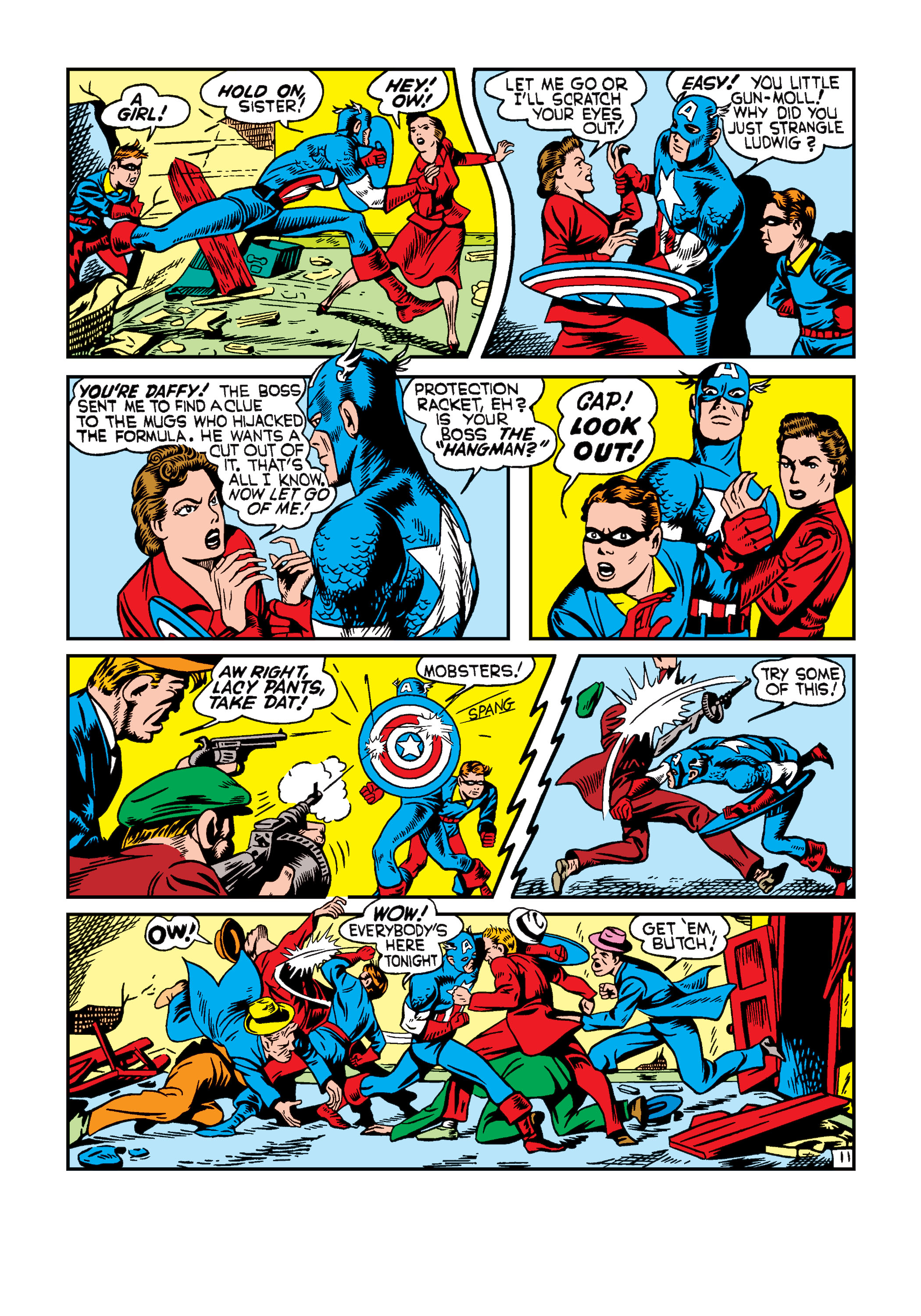 Read online Captain America Comics comic -  Issue #6 - 43
