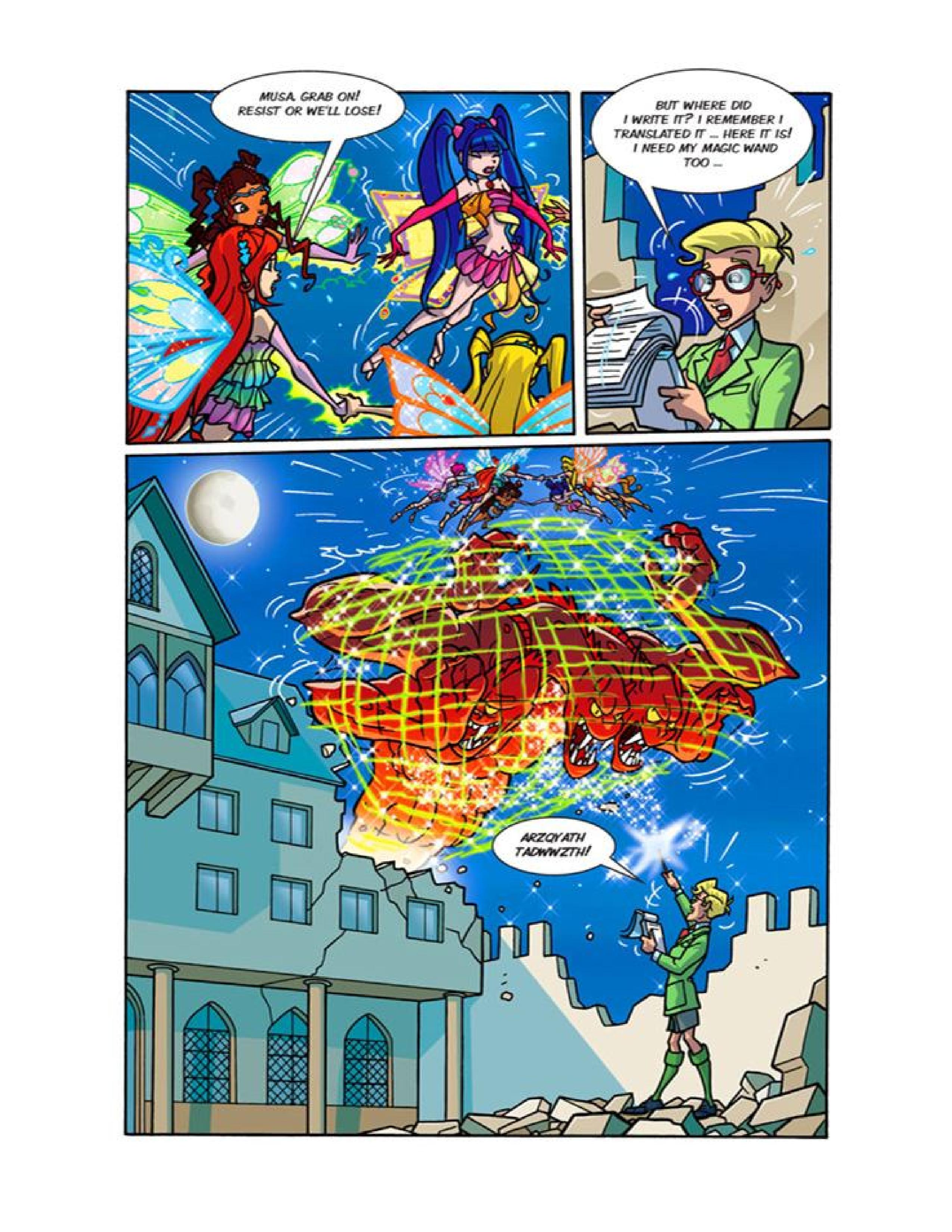 Read online Winx Club Comic comic -  Issue #54 - 42