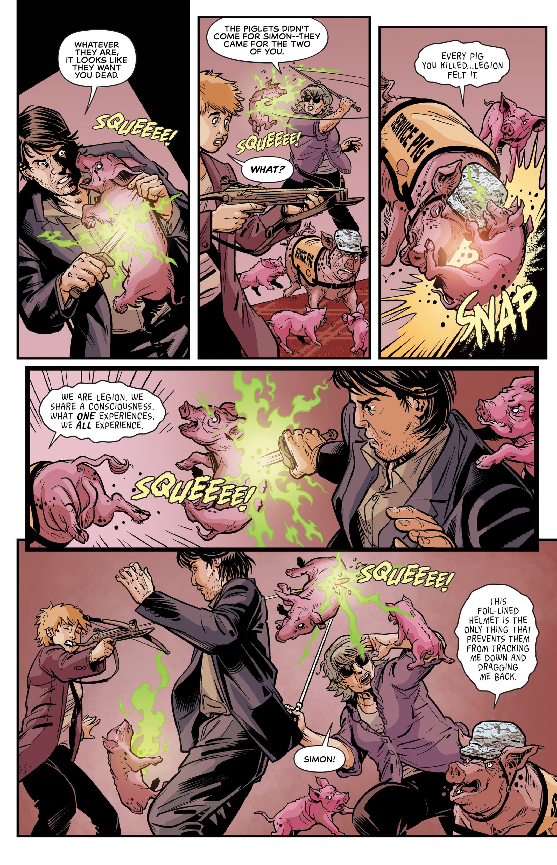 Read online Swine comic -  Issue # TPB - 56