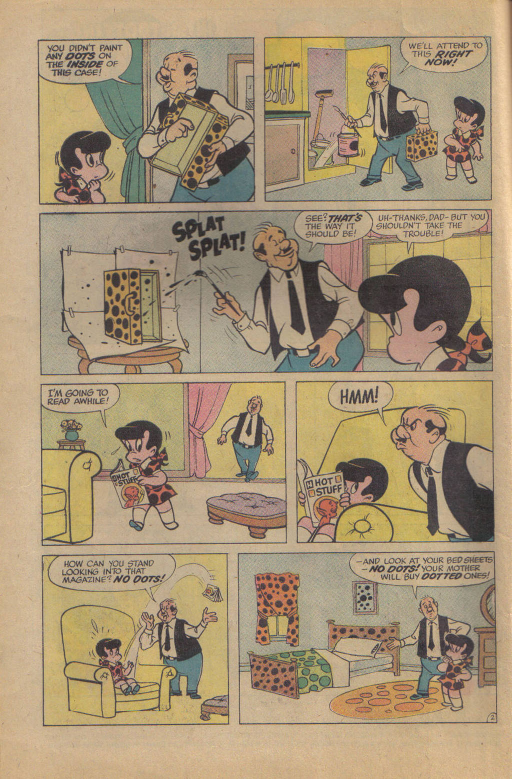 Read online Little Dot (1953) comic -  Issue #155 - 6