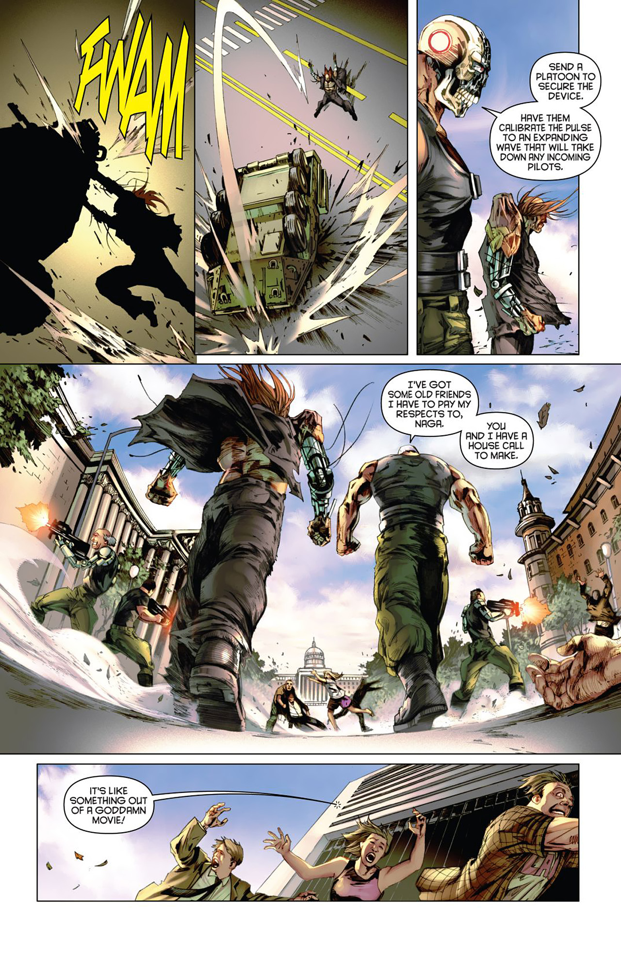 Read online Bionic Man comic -  Issue #9 - 16