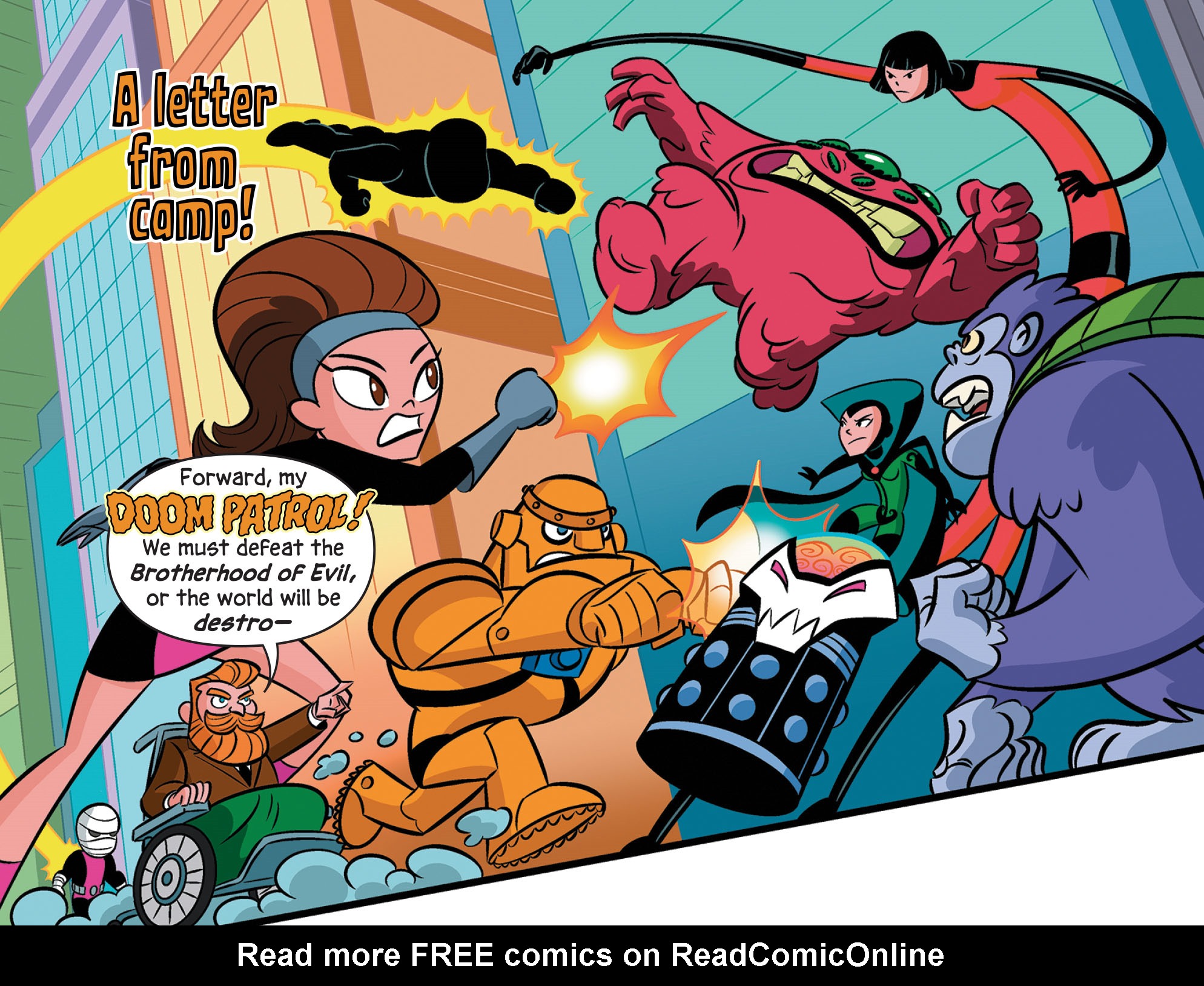 Read online Teen Titans Go! To Camp comic -  Issue #4 - 4