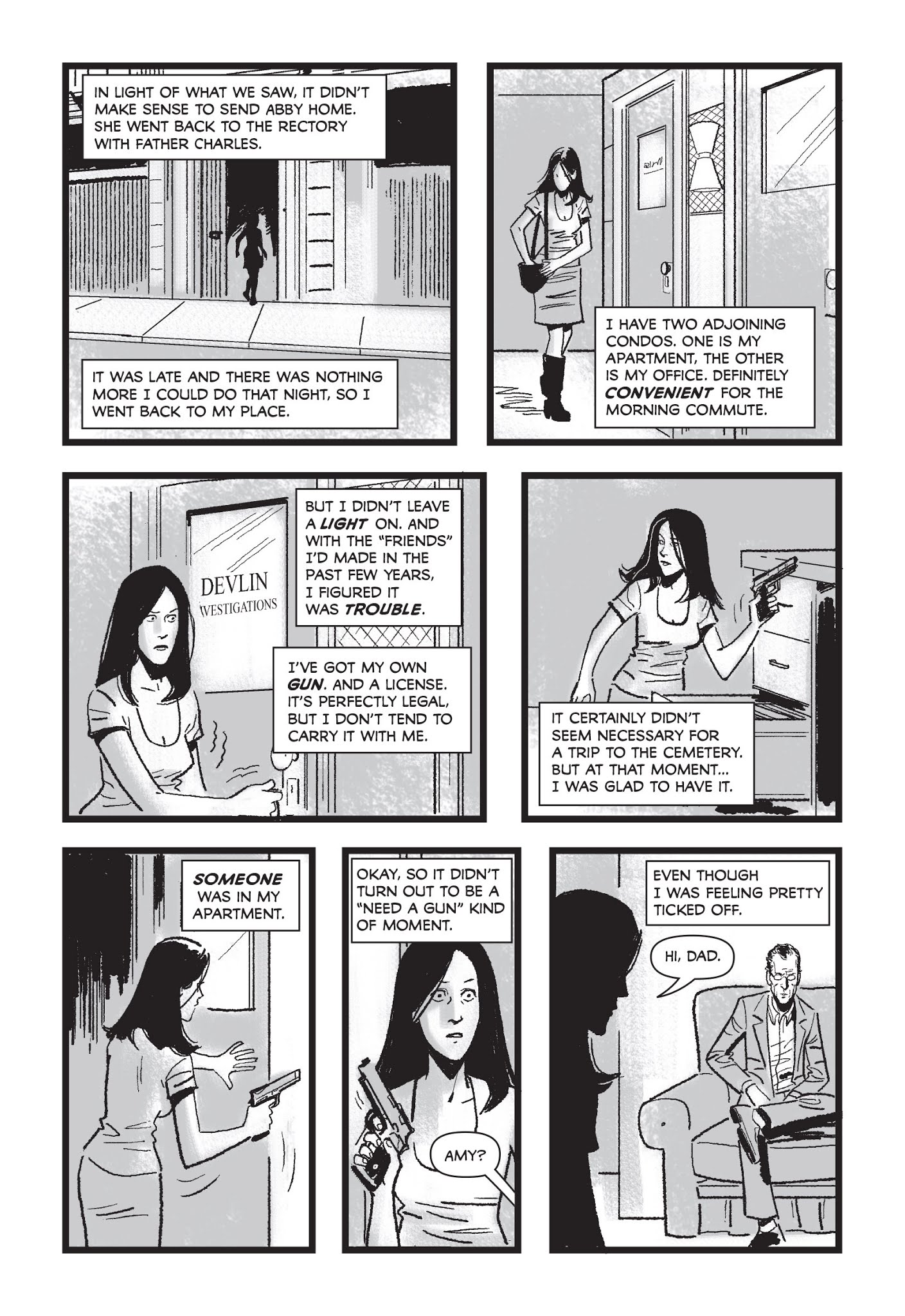 Read online An Amy Devlin Mystery comic -  Issue # TPB 3 (Part 1) - 21
