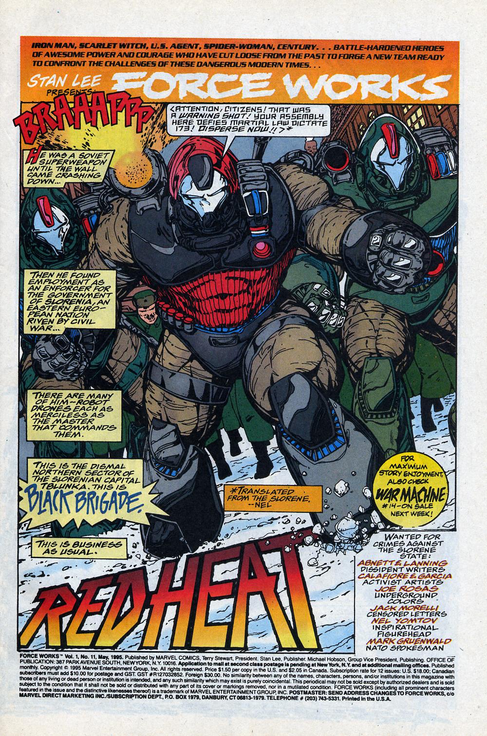 Read online Force Works comic -  Issue #11 - 2