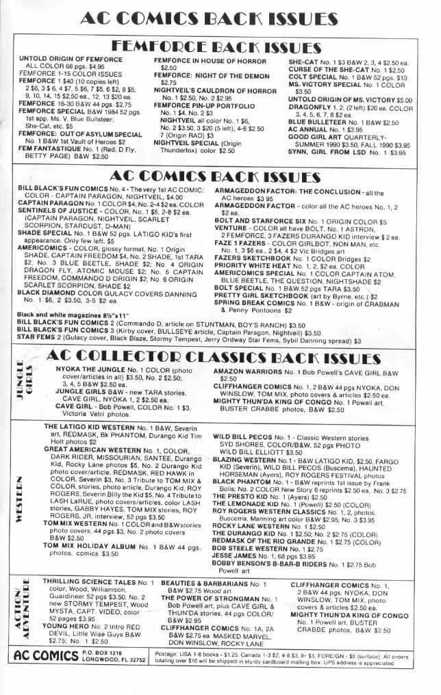 Read online Femforce comic -  Issue #33 - 44