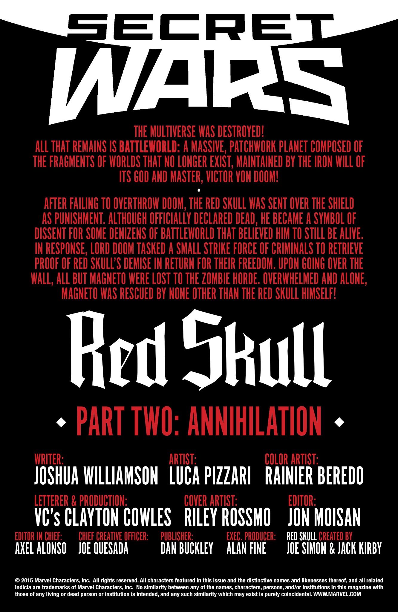 Read online Red Skull (2015) comic -  Issue #2 - 2
