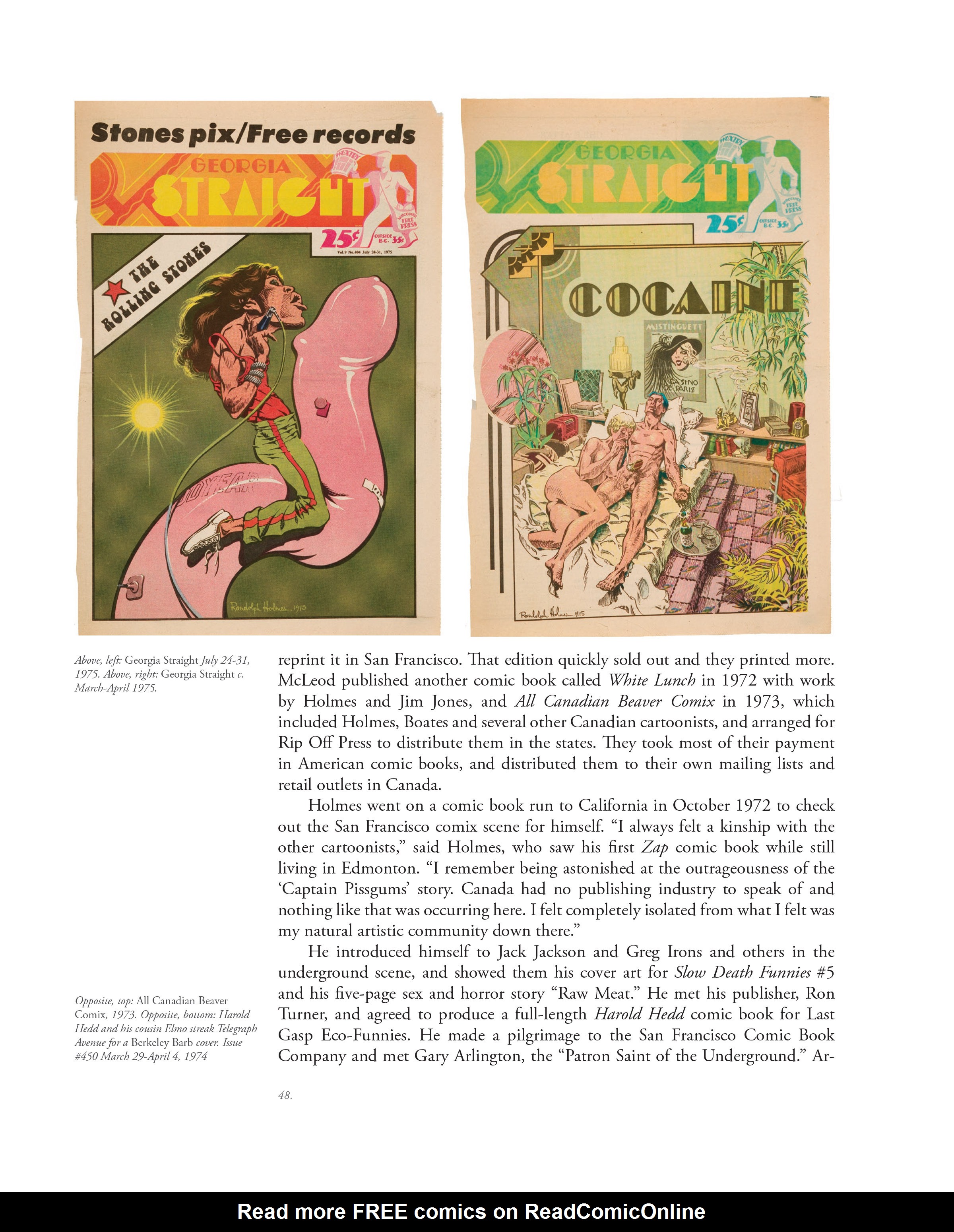 Read online The Artist Himself: A Rand Holmes Retrospective comic -  Issue # TPB (Part 1) - 48