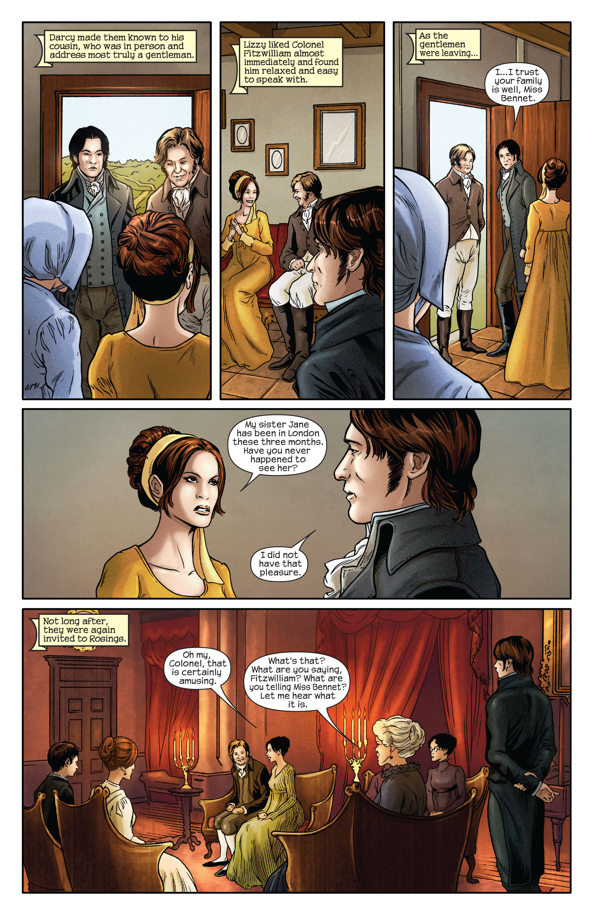 Read online Pride & Prejudice (2009) comic -  Issue #3 - 15