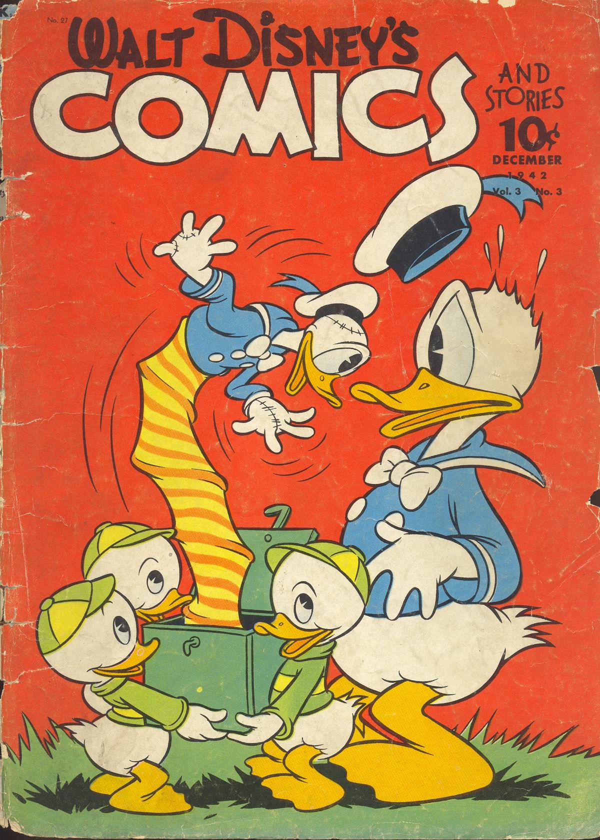 Read online Walt Disney's Comics and Stories comic -  Issue #27 - 1