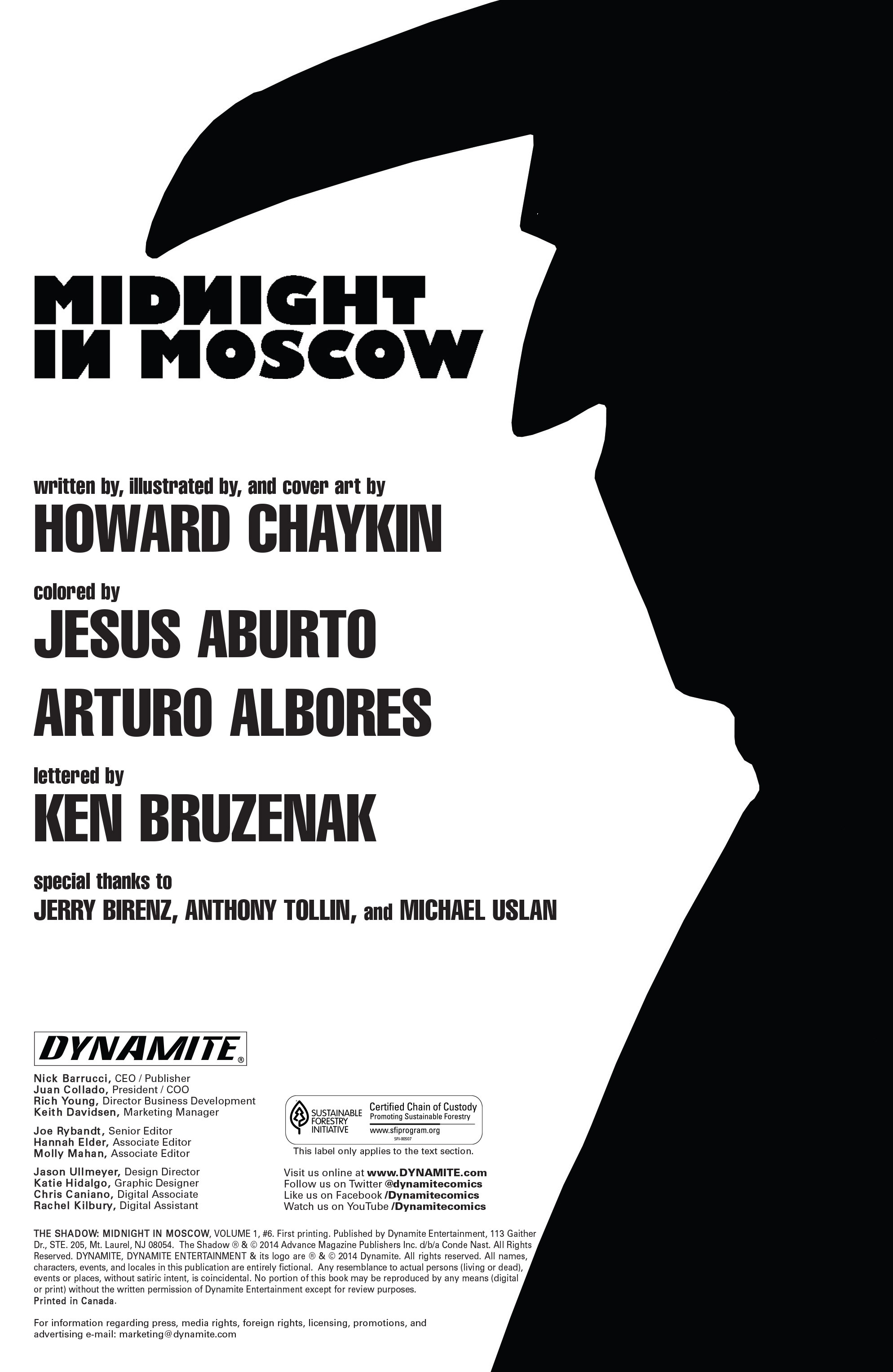 Read online The Shadow: Midnight in Moscow comic -  Issue #6 - 2