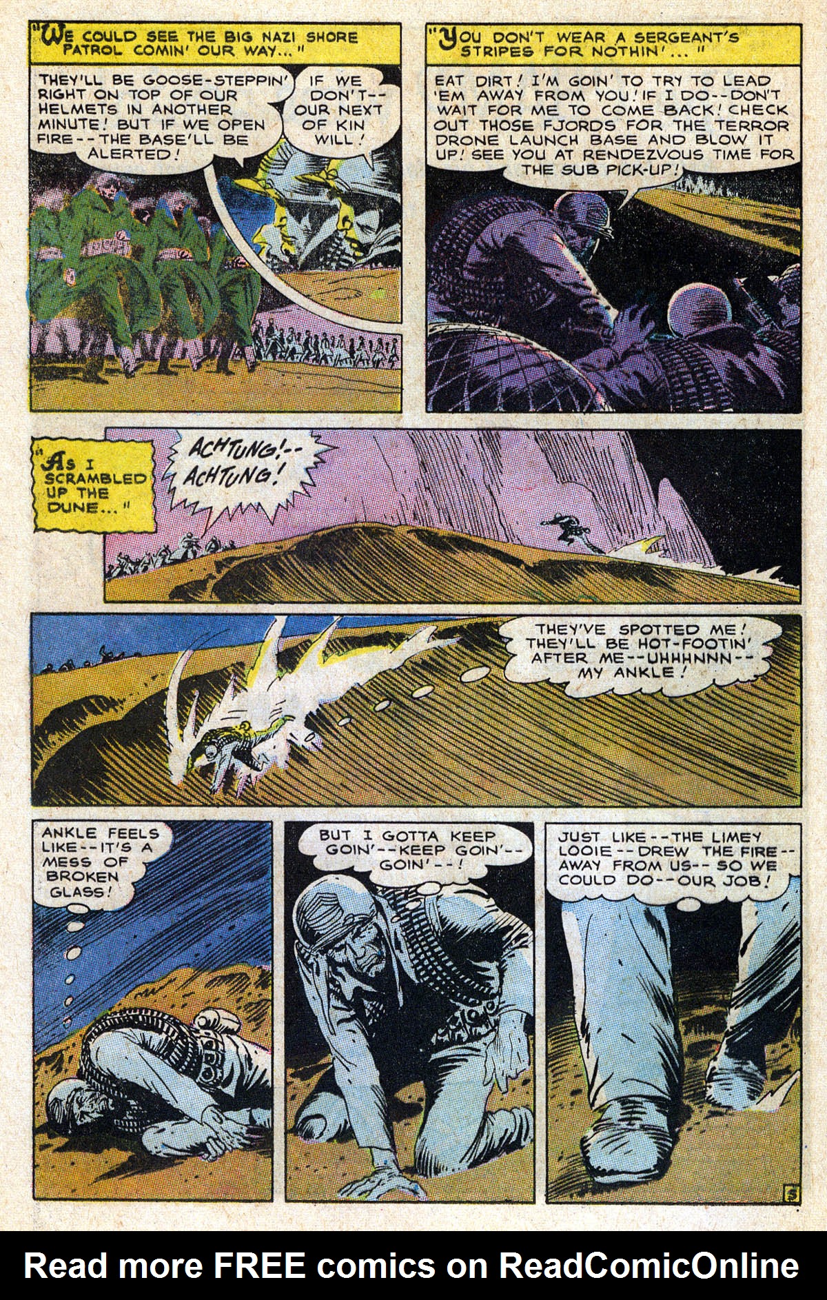 Read online Our Army at War (1952) comic -  Issue #162 - 8