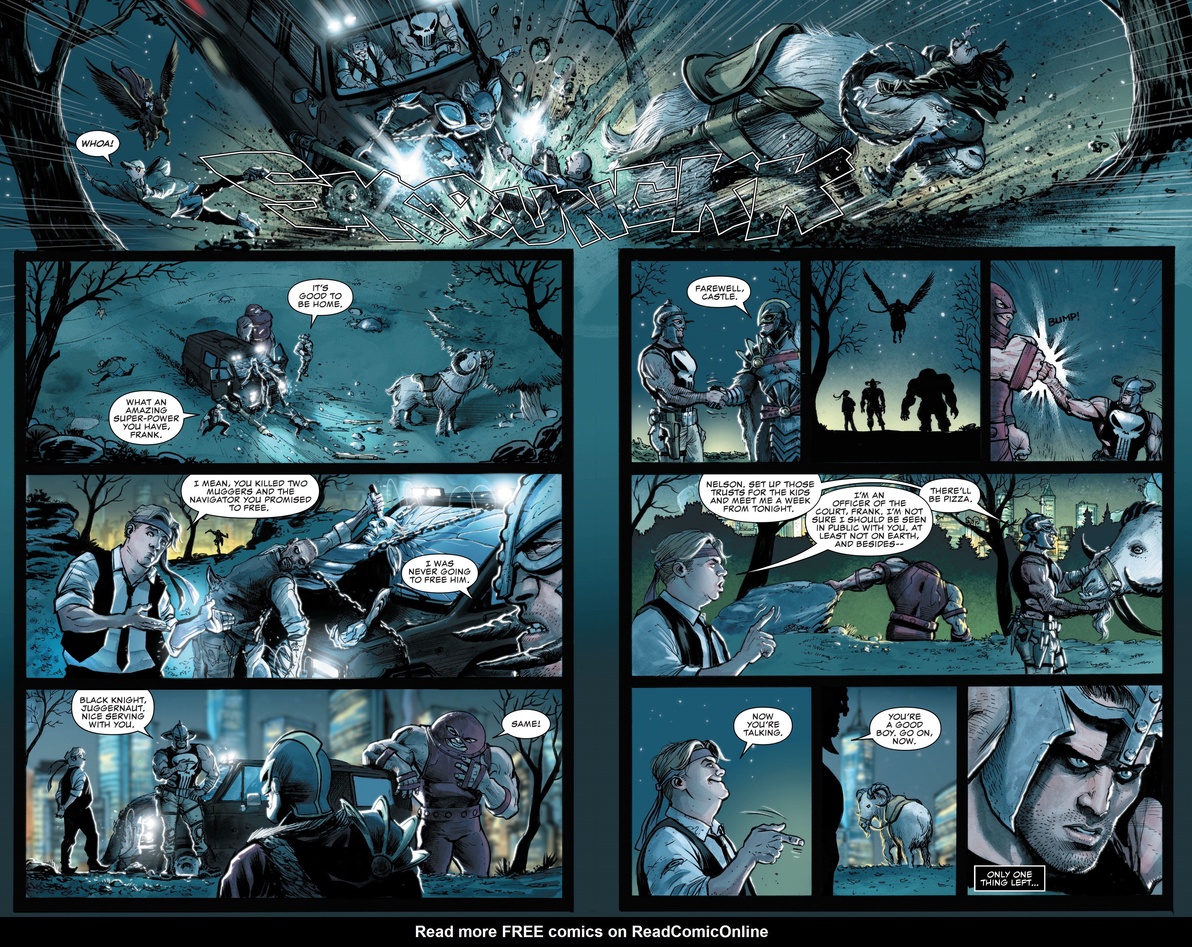 Read online Punisher Kill Krew comic -  Issue # _TPB - 100