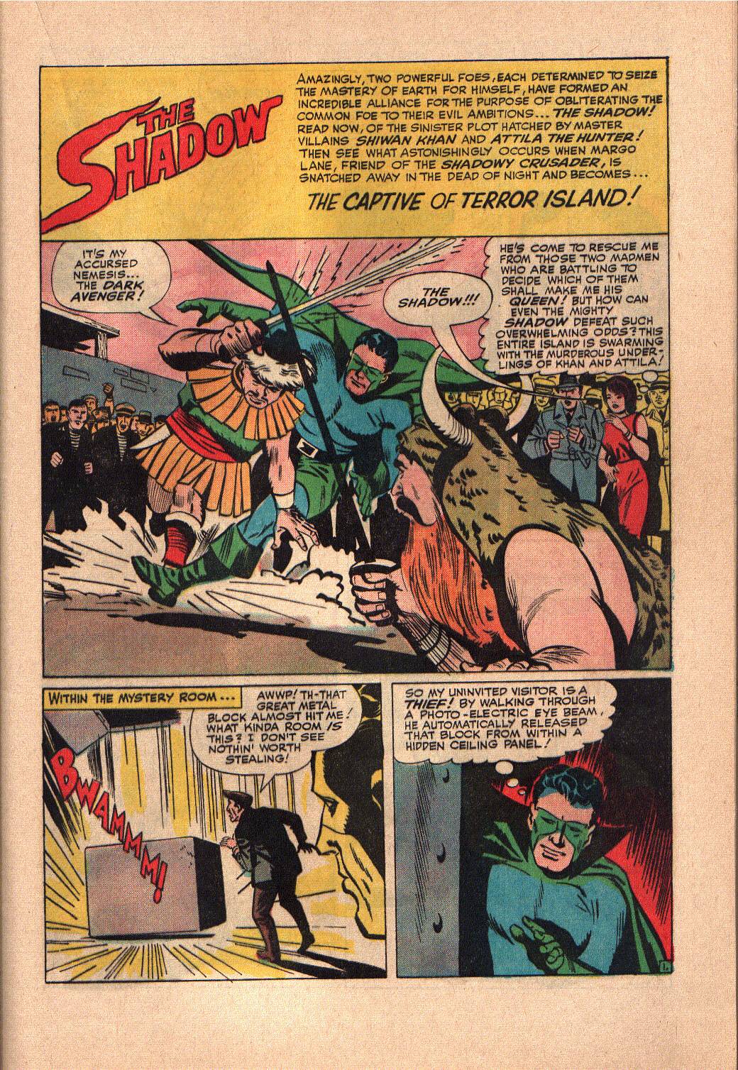 Read online The Shadow (1964) comic -  Issue #6 - 11